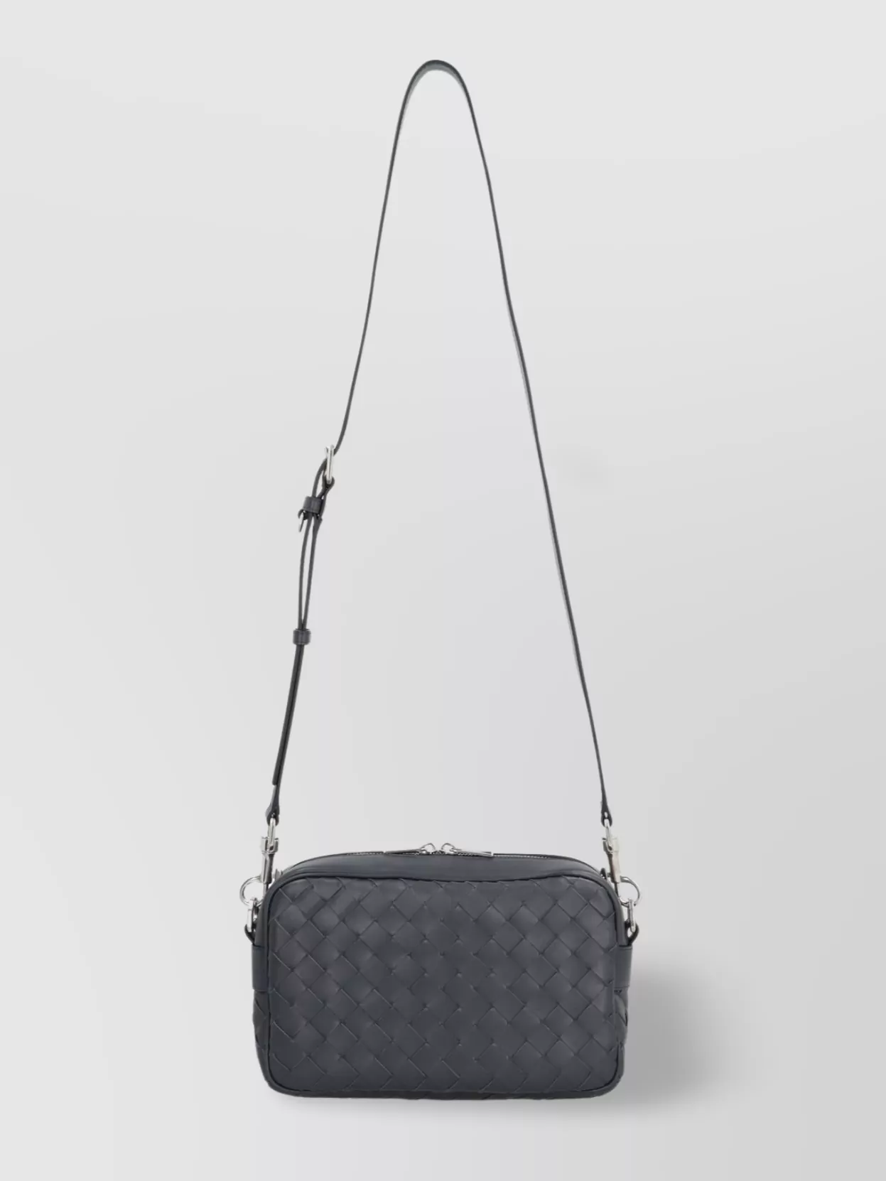 Bottega Veneta Small Woven Leather Crossbody Bag