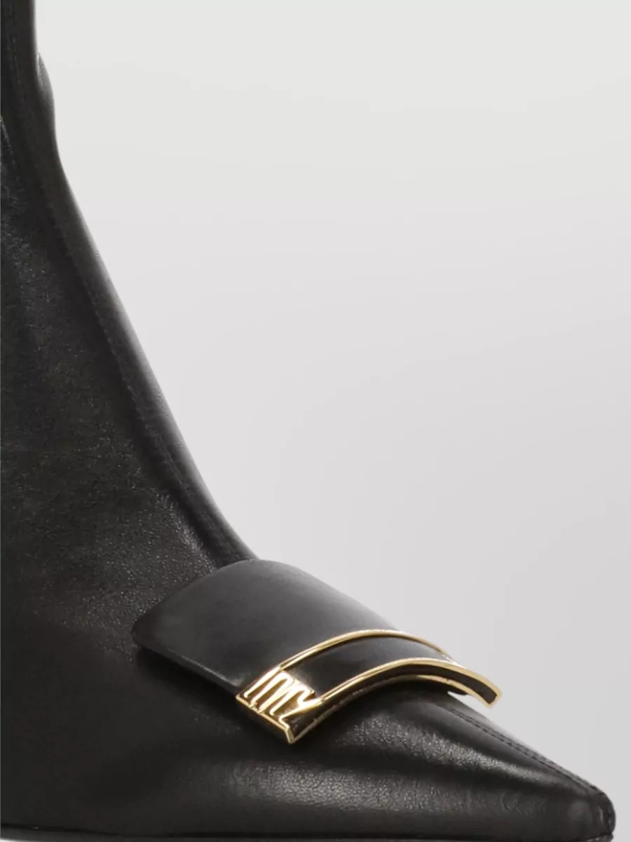 Sergio Rossi Leather Ankle Boots