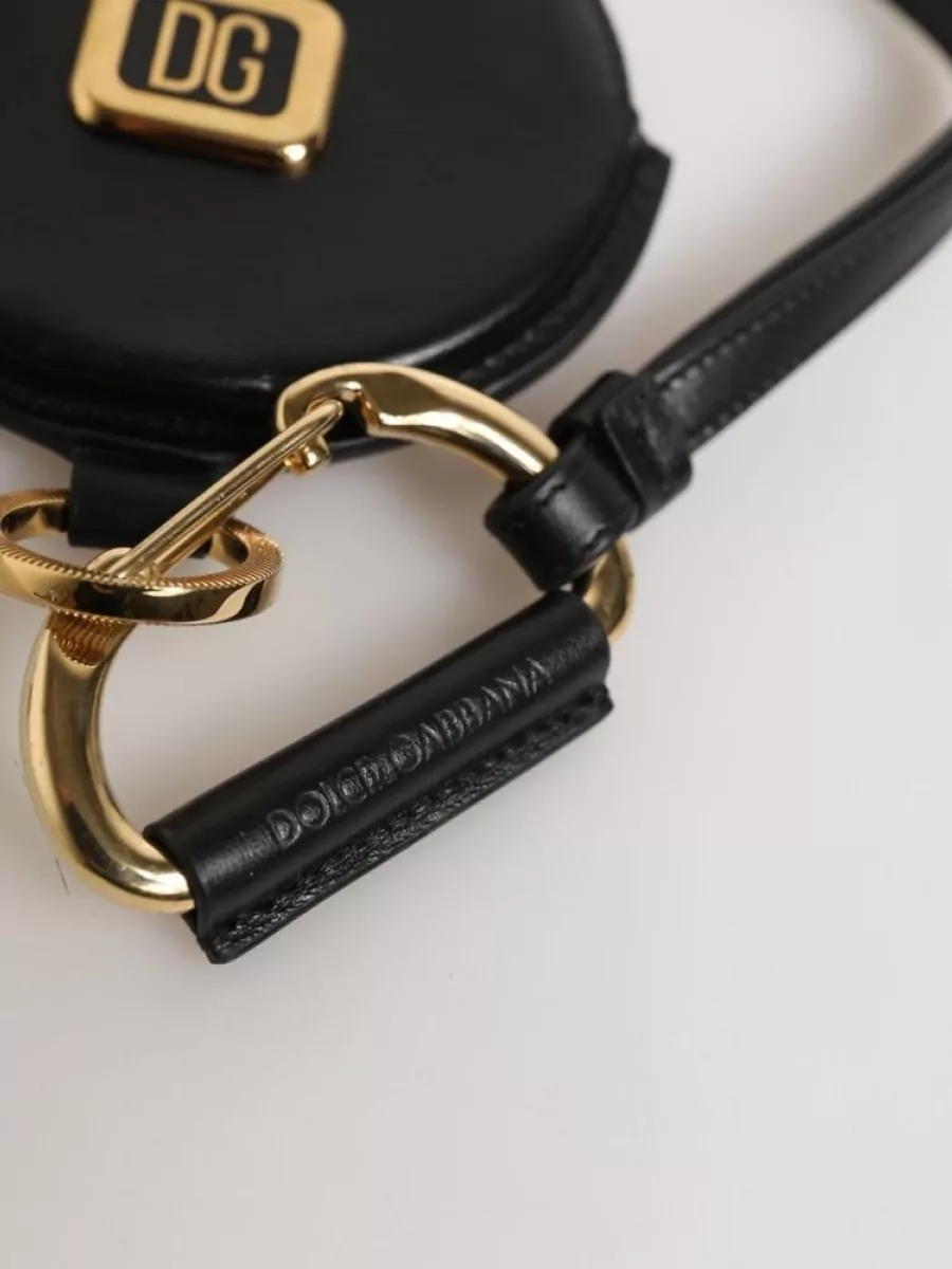 Dolce&Gabbana Leather Coin Purse Lanyard