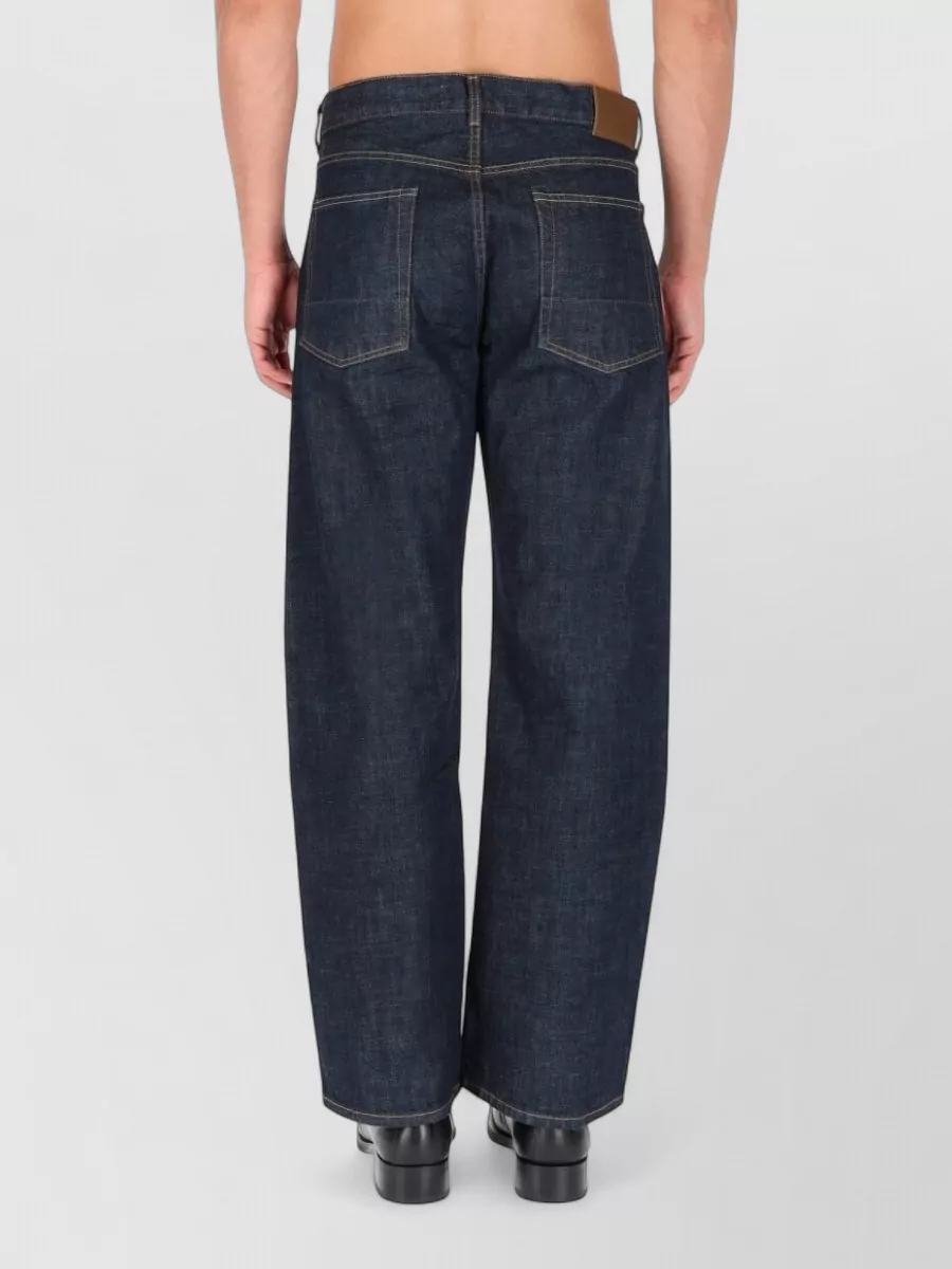Our Legacy Denim Trousers Straight Leg Five Pocket Design