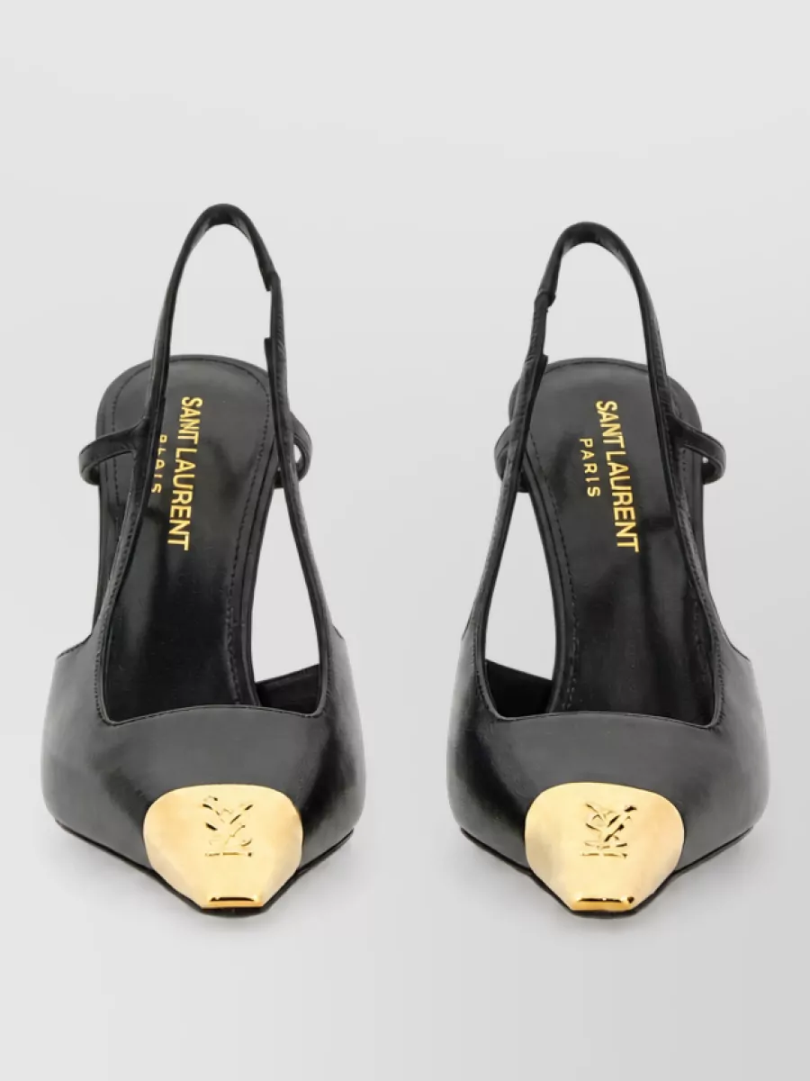 Saint Laurent Leather Jeanne Pumps