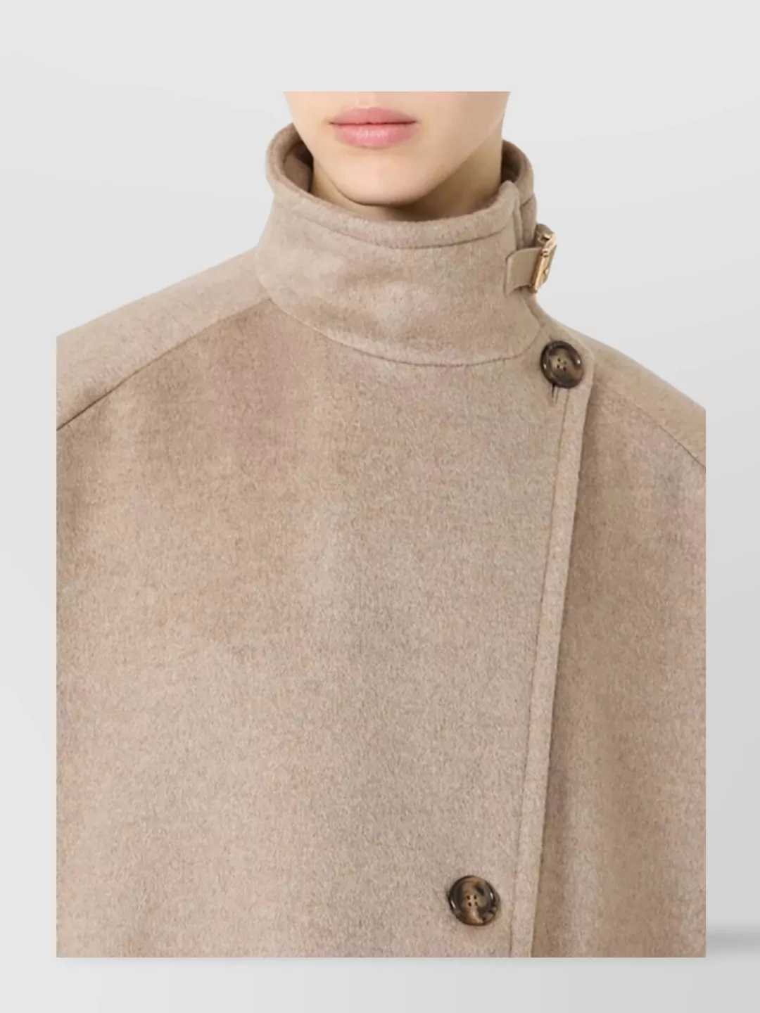 Max Mara Derrik Cashmere Cape Sleeve Jacket