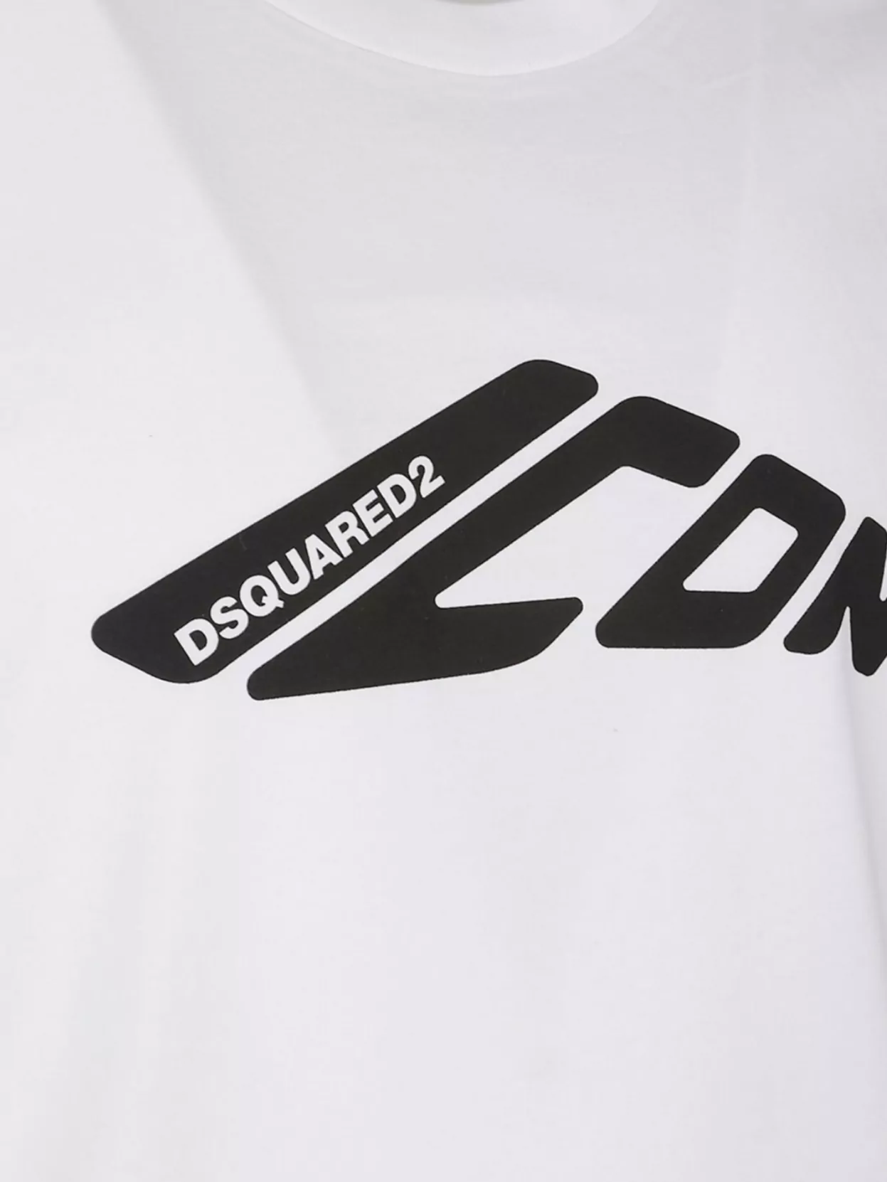 Dsquared2 Cotton Crew Neck T-Shirt With Short Sleeves In Regular Fit