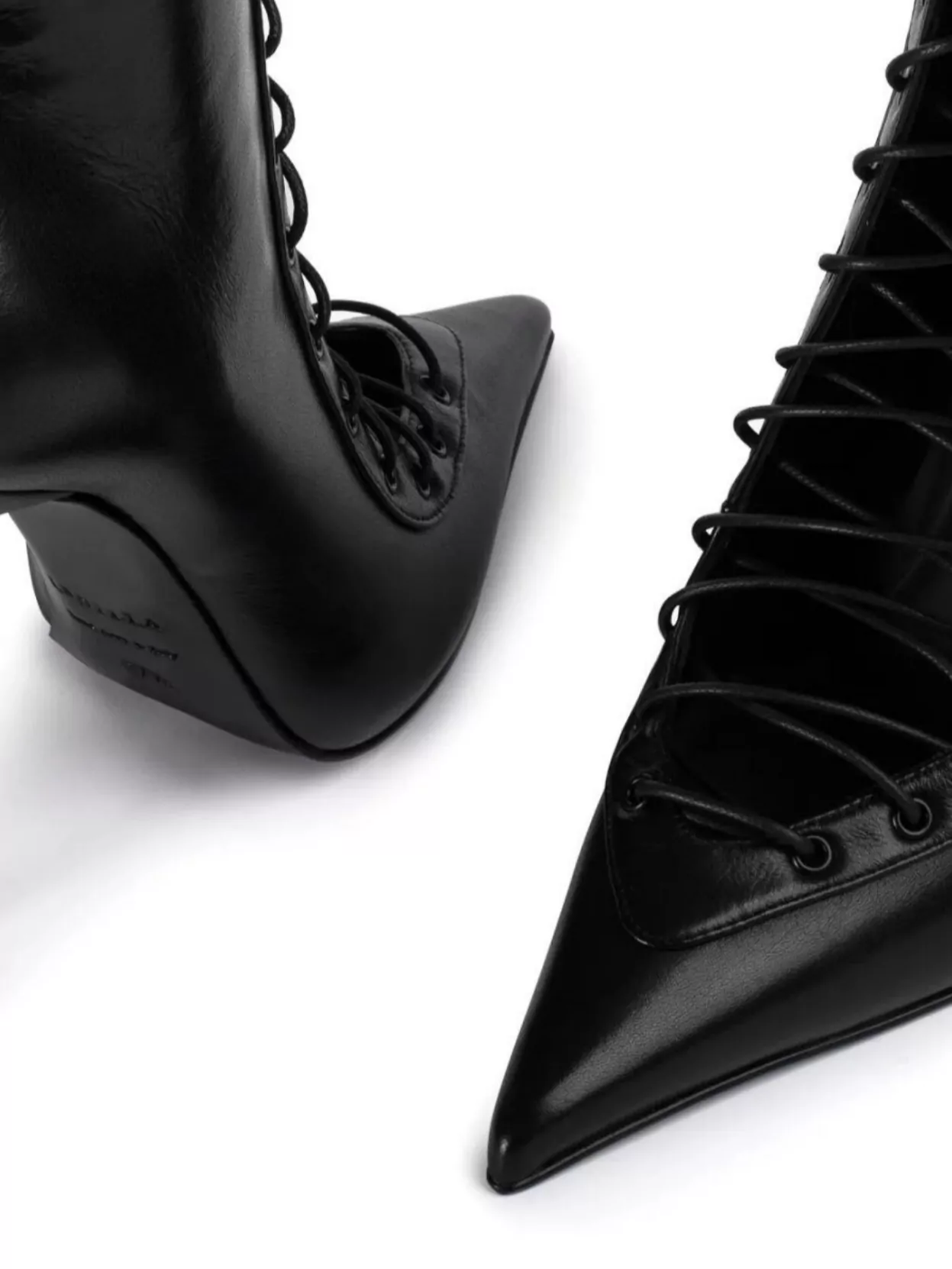 Le Silla Colette Lace-Up Leather Ankle Boot