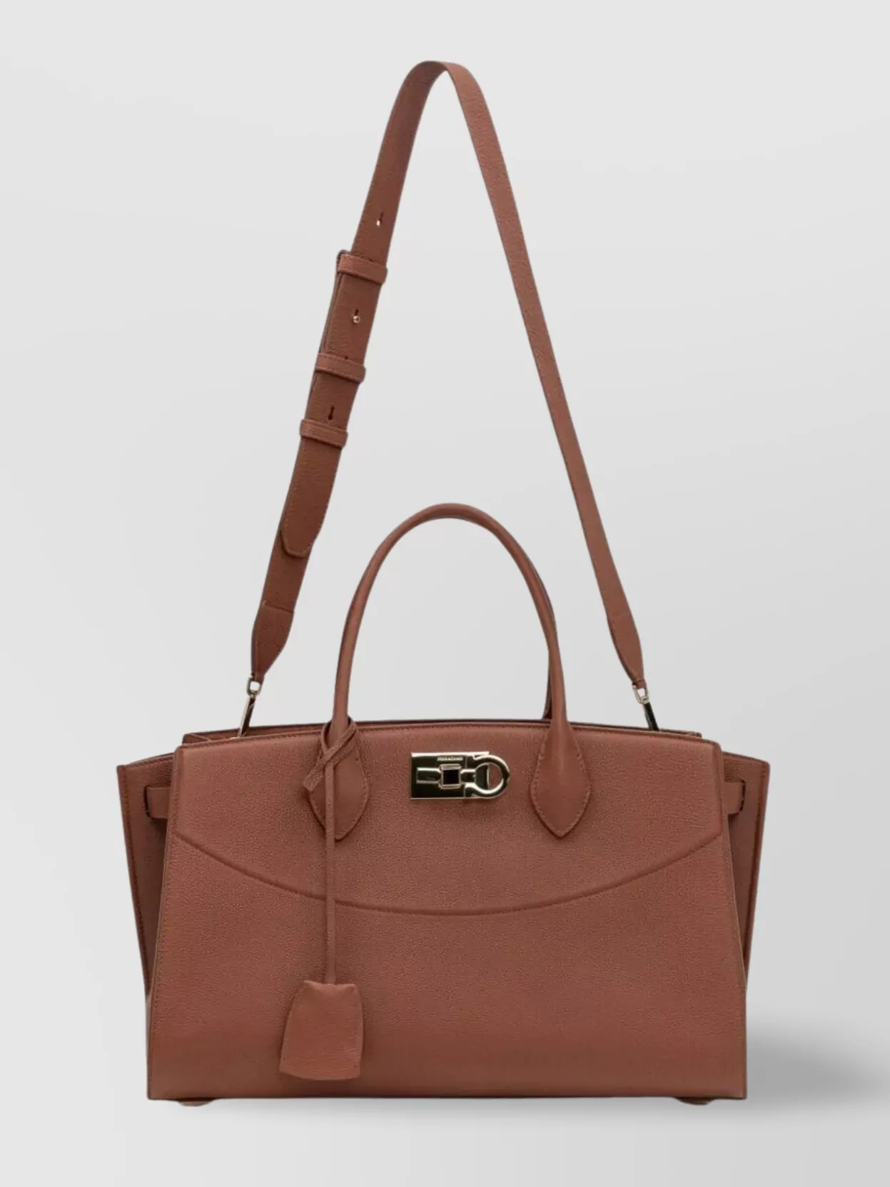 Ferragamo Studio Large Tote Bag With Adjustable Strap