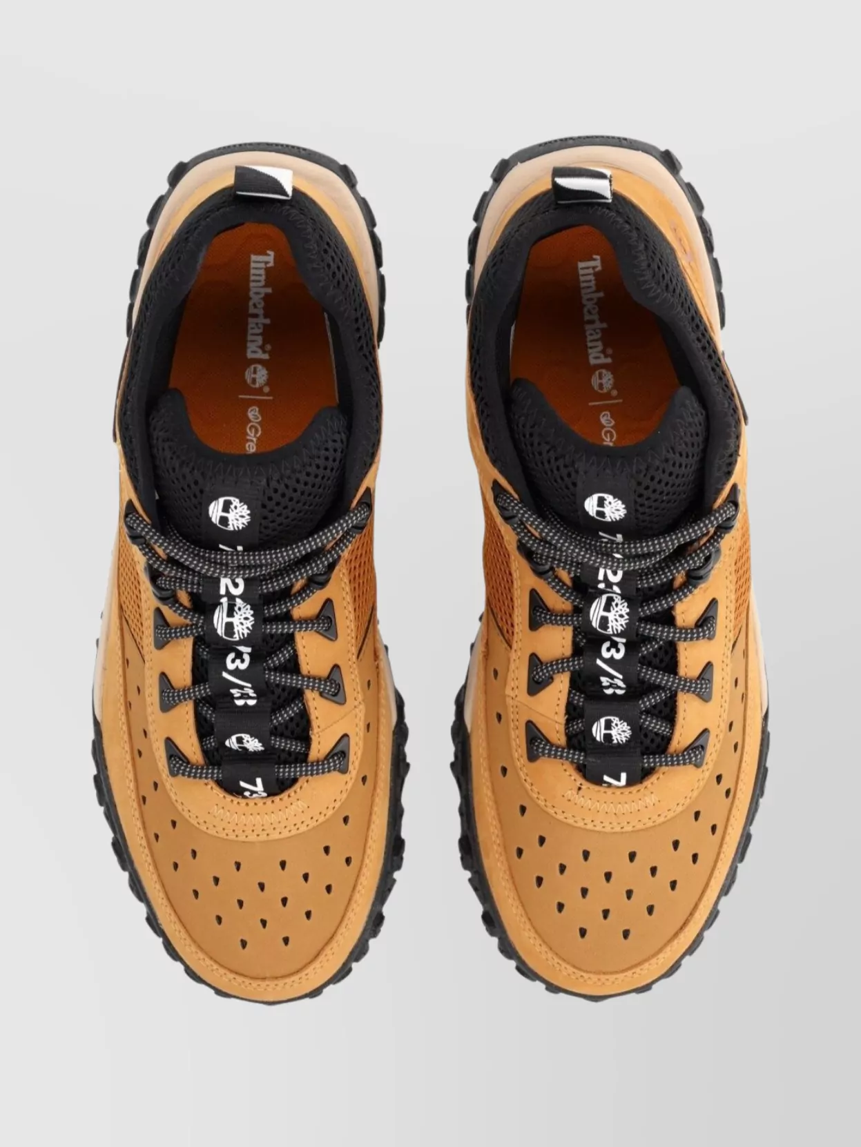 Timberland Modern Sneakers With Mesh And Contrast Sole