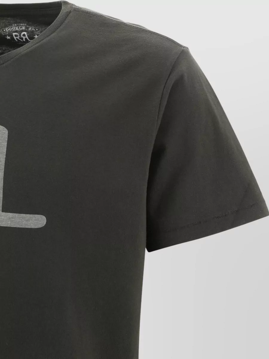 Rrl By Ralph Lauren Ranch Logo Graphic Crew Neck T Shirt
