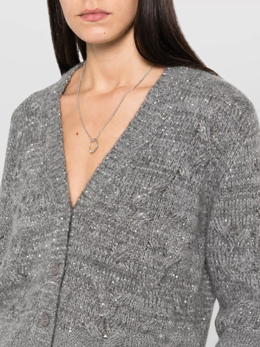 Fabiana Filippi Cashmere Wool-Blend Cardigan