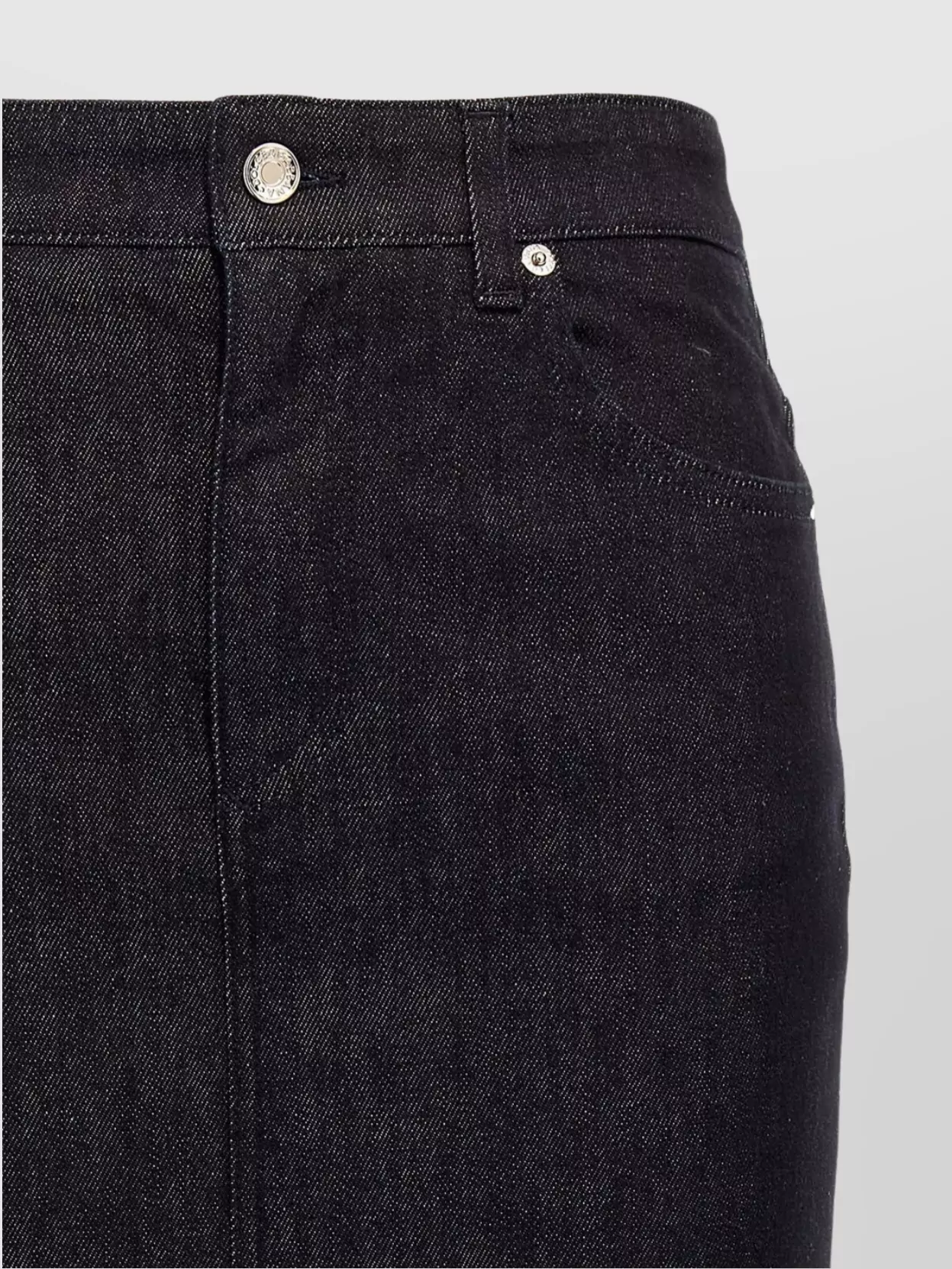 Dolce & Gabbana Denim Pencil Midi Skirt