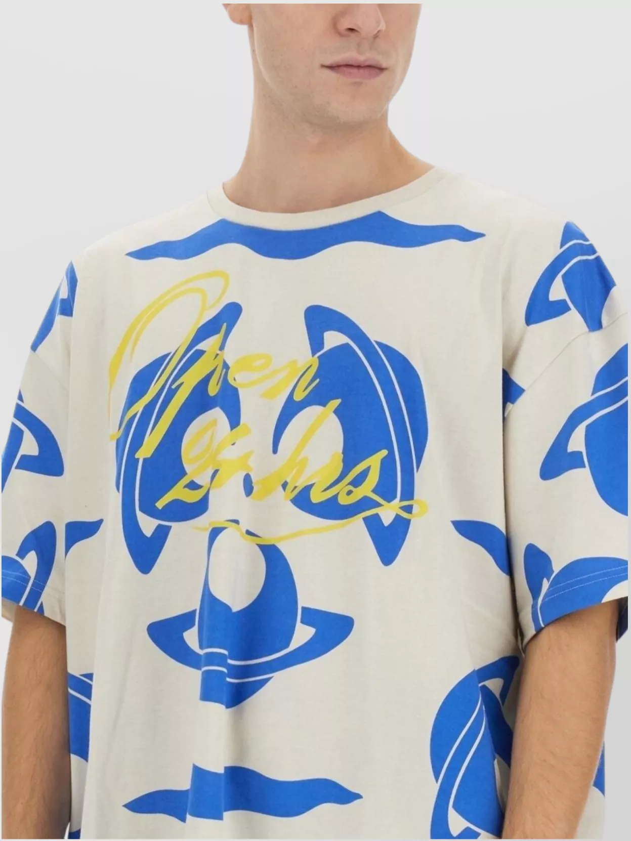 Vivienne Westwood Graphic Oversized Round Neck T-Shirt