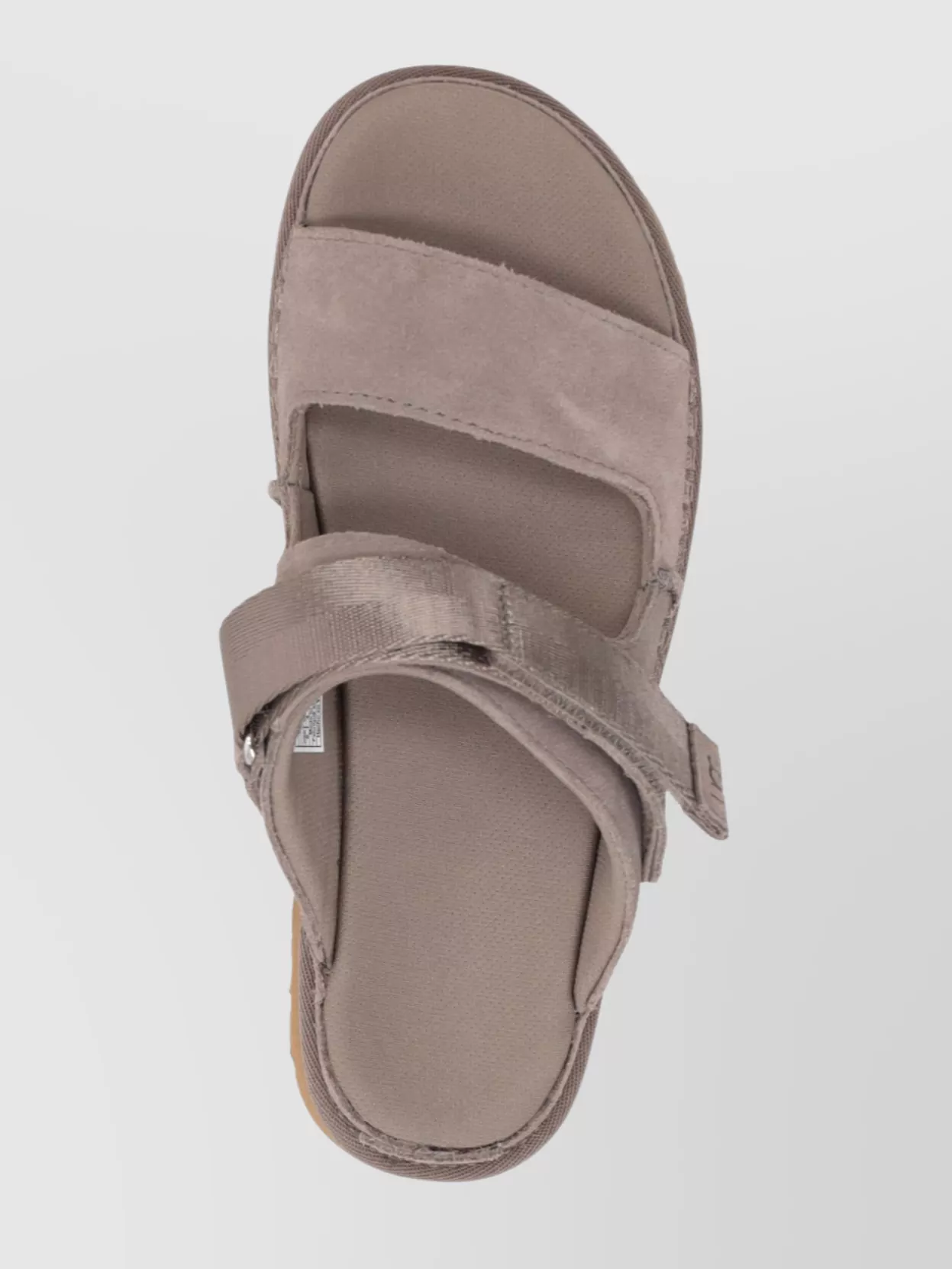 Ugg Adjustable Suede Sandal With Webbing