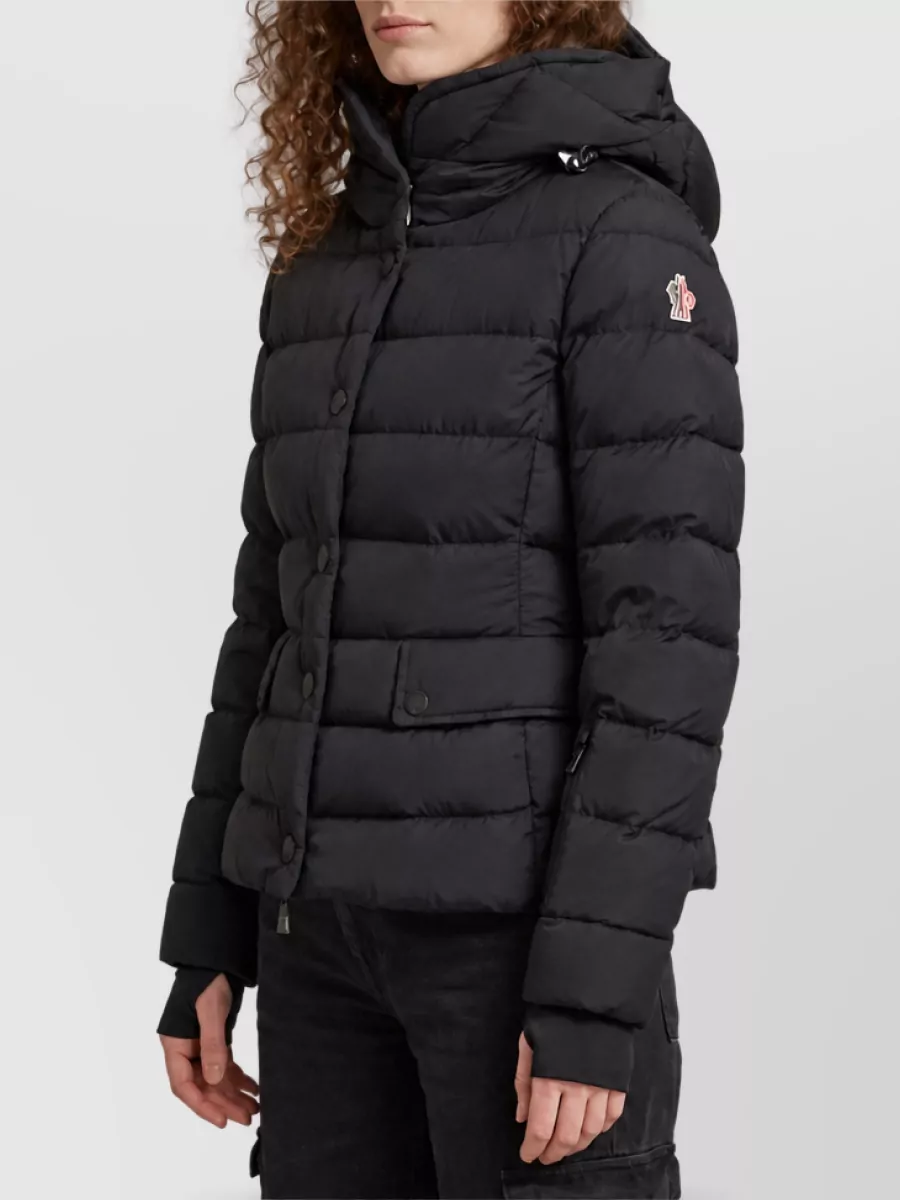 Moncler Grenoble Down Hooded Short Puffer Jacket