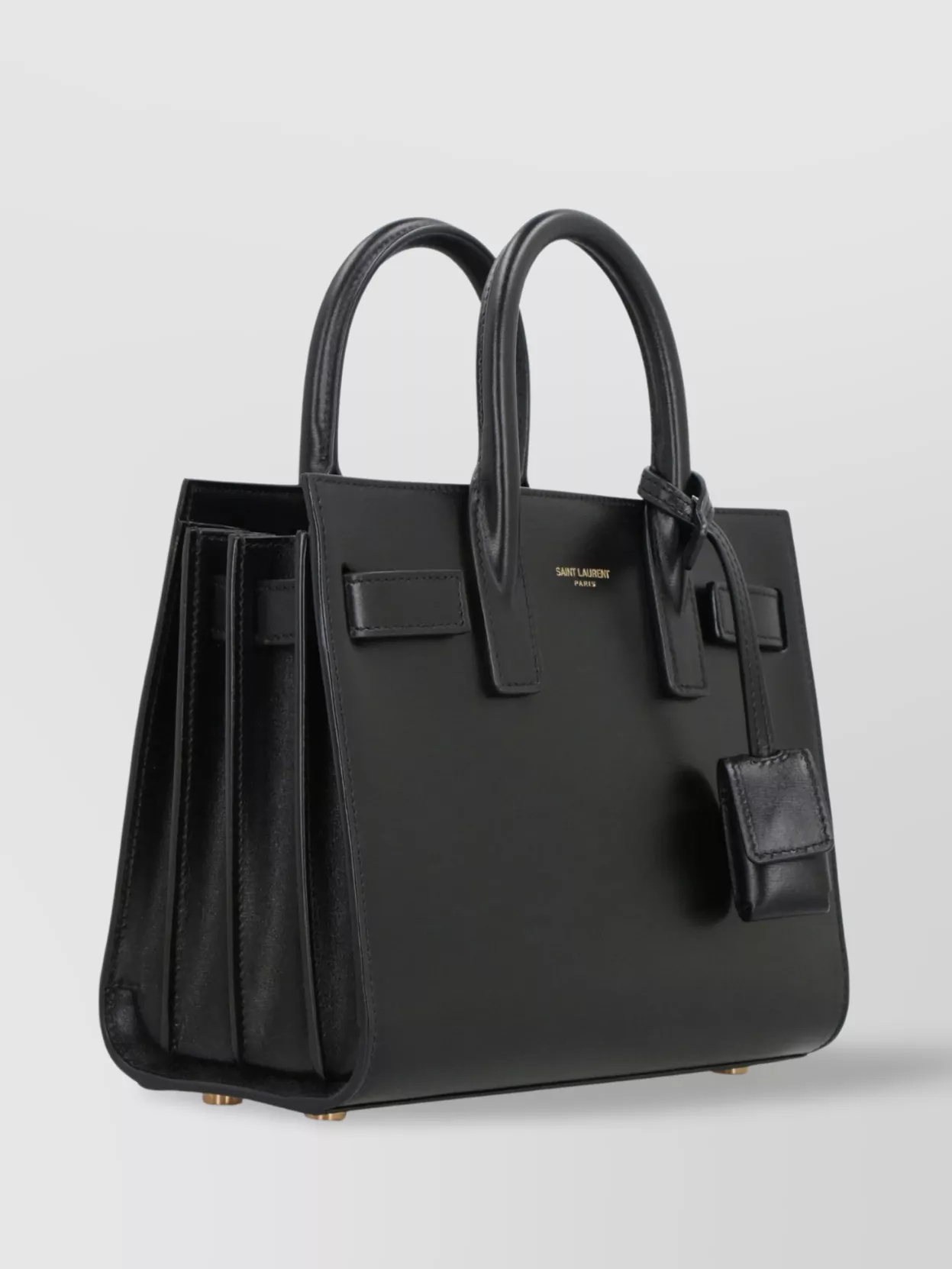 Saint Laurent Day Leather Handbag With Adjustable Strap