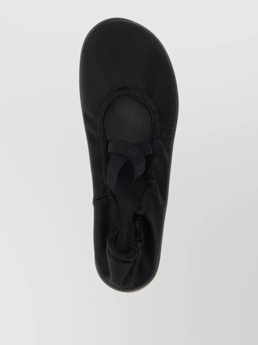 Balenciaga Satin Shibuya Ballerina Flats
