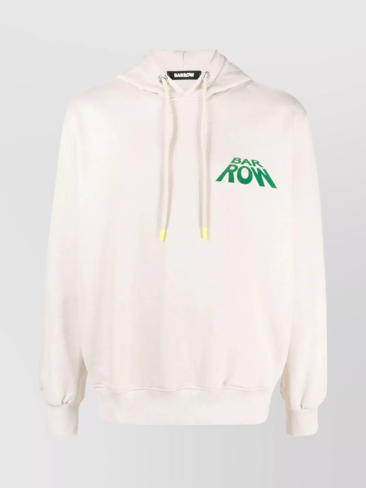 Shop Barrow Drawstring Hoodie With Graphic Print In Cream