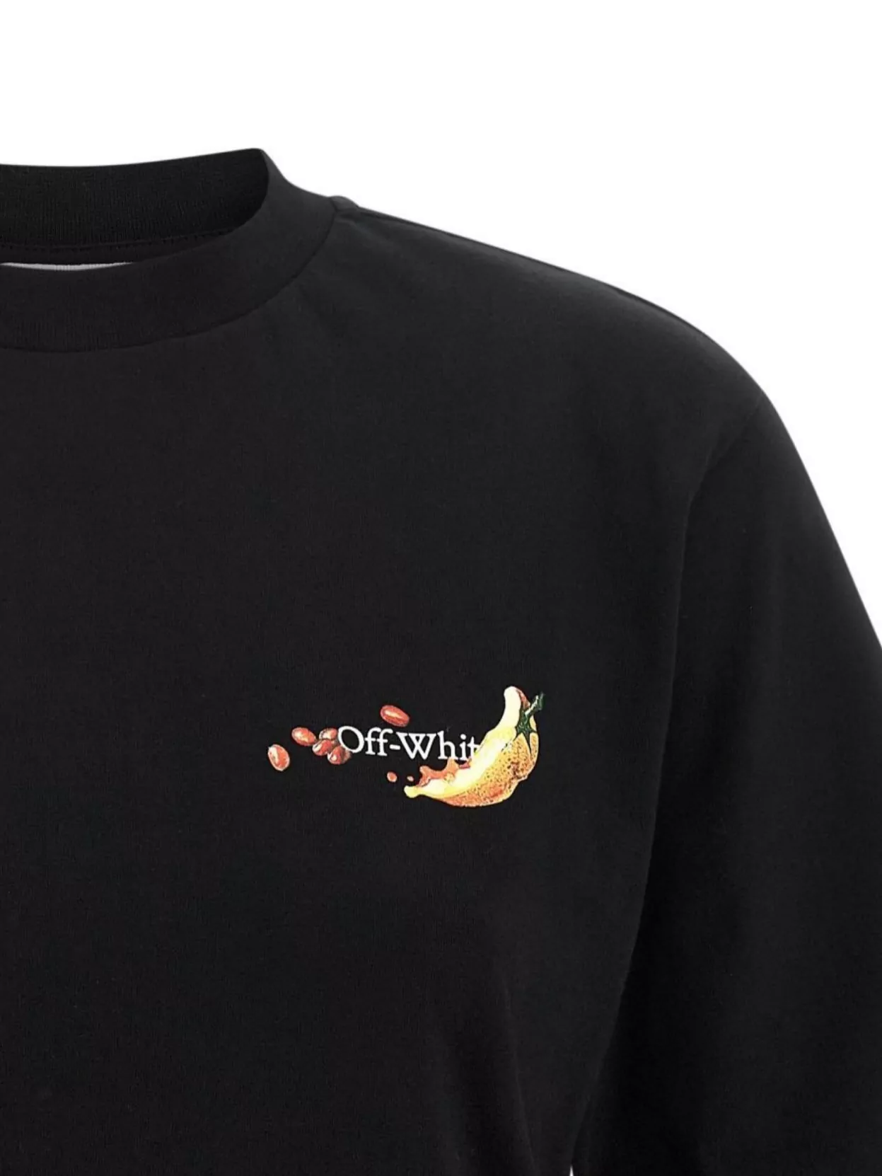 Off-White Graphic Arrow Fruit Design T-Shirt