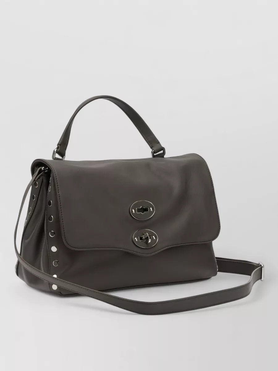 Zanellato Leather Postina Saeta Shoulder Bag