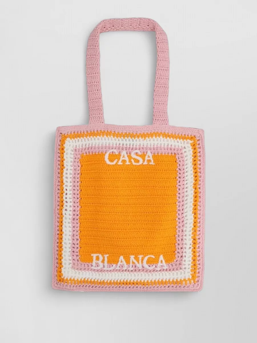 Casablanca logo tote bag