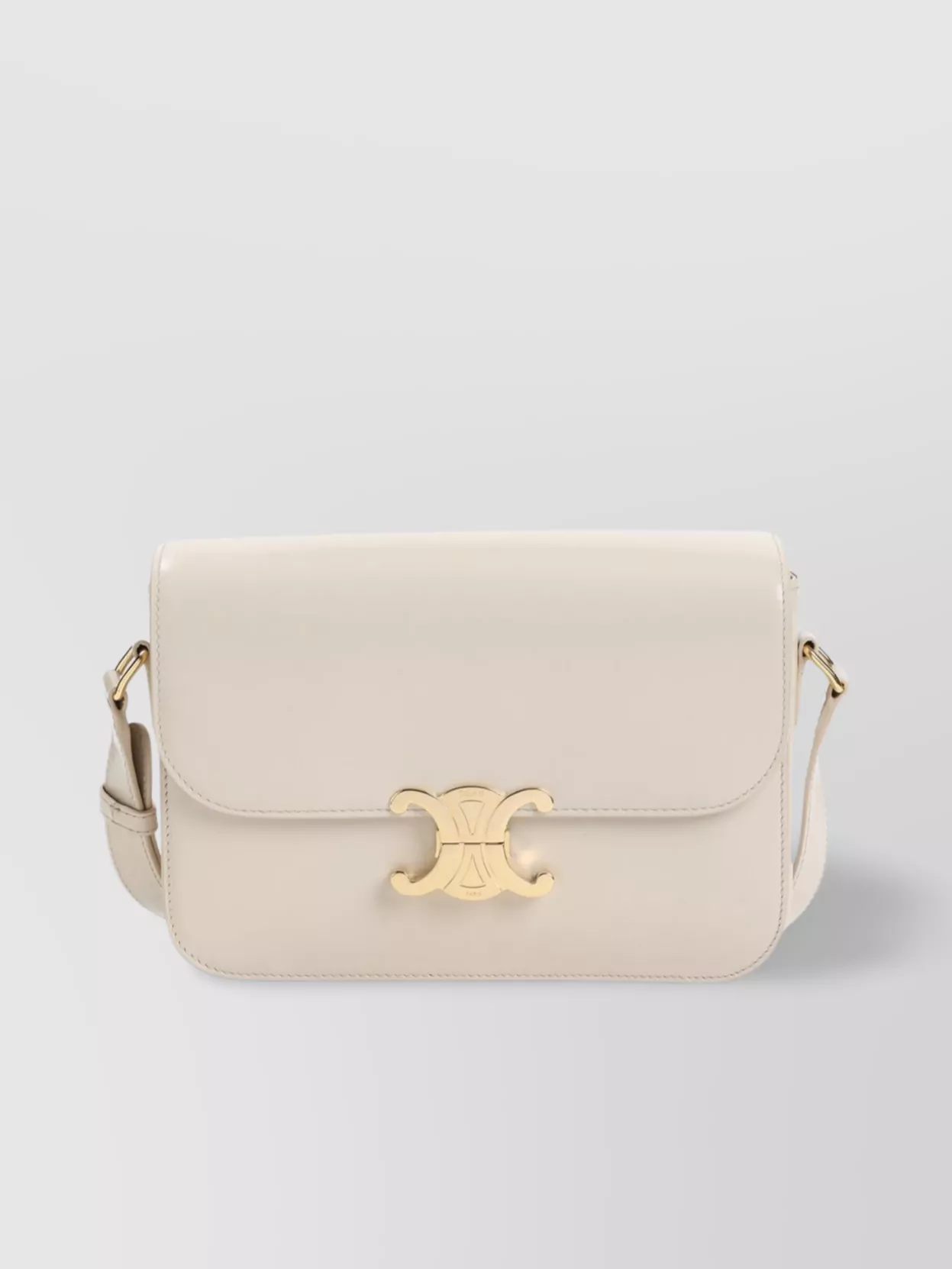 Celine Structured Triumph Shoulder Bag