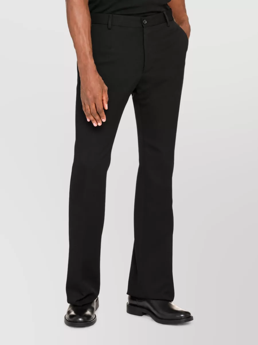 Dolce&Gabbana Wool Flared Tailored Trousers