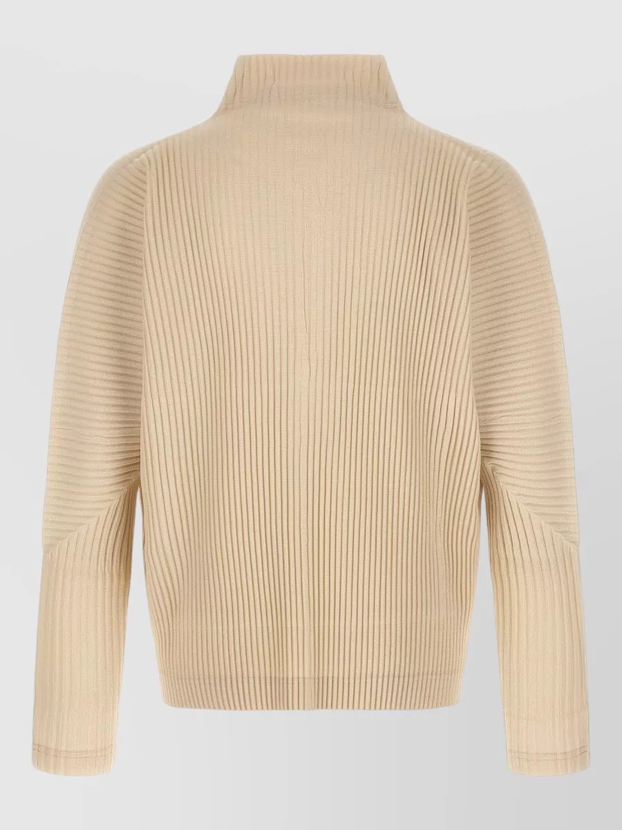 Homme Plisse Issey Miyake Pleated Long-Sleeve Zip Jacket
