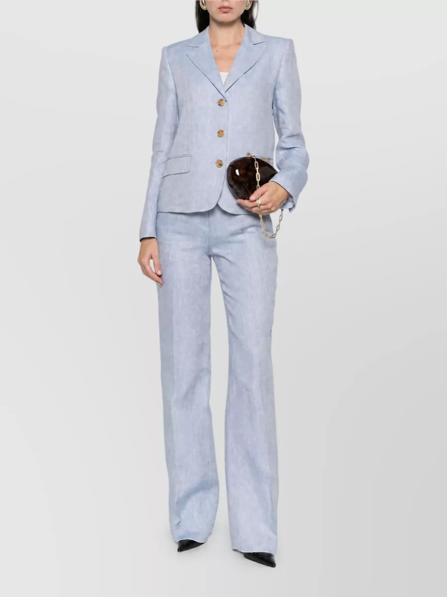Etro Linen Suit Trousers