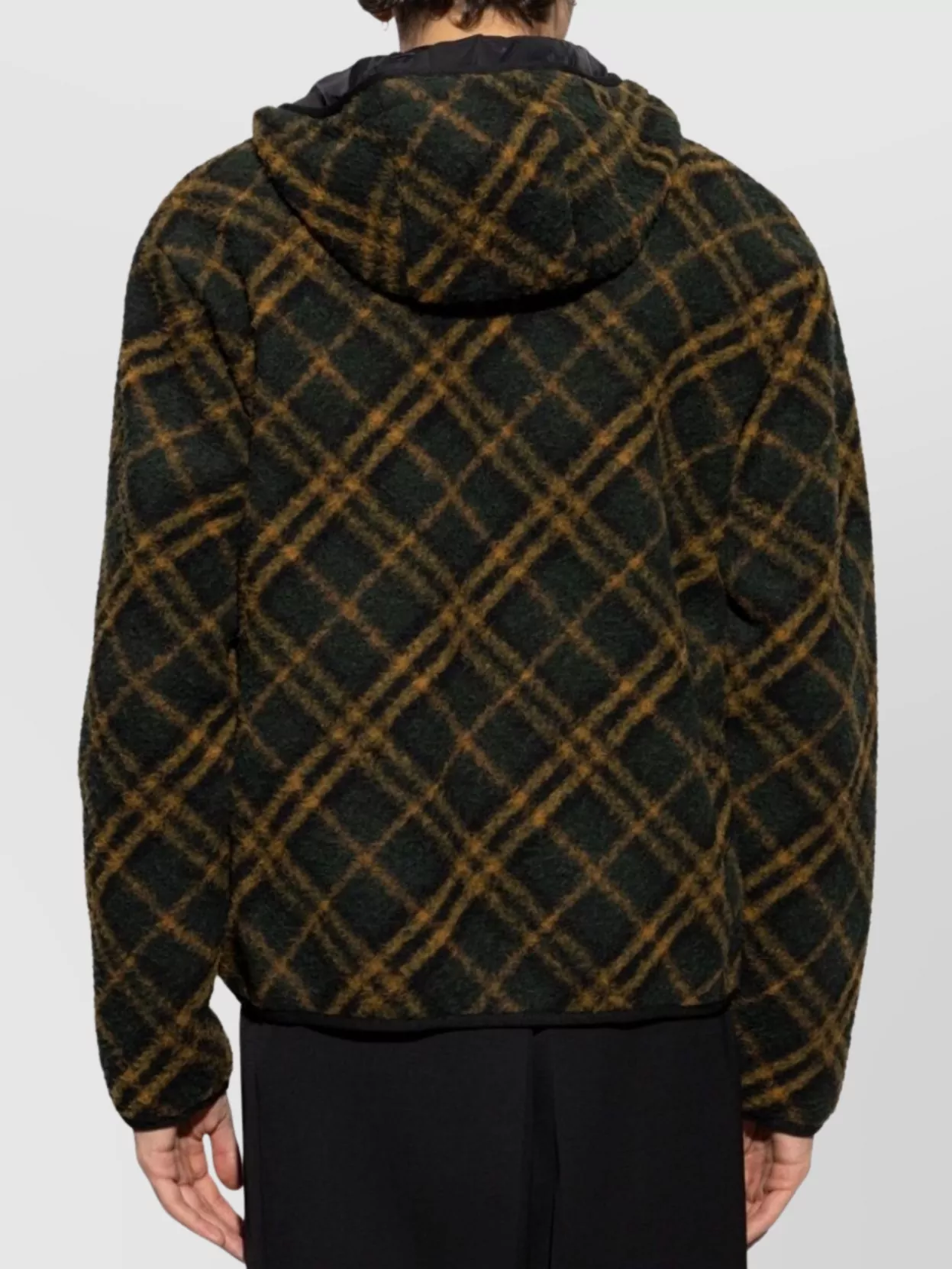 Burberry Reversible Hooded Checked Jacket