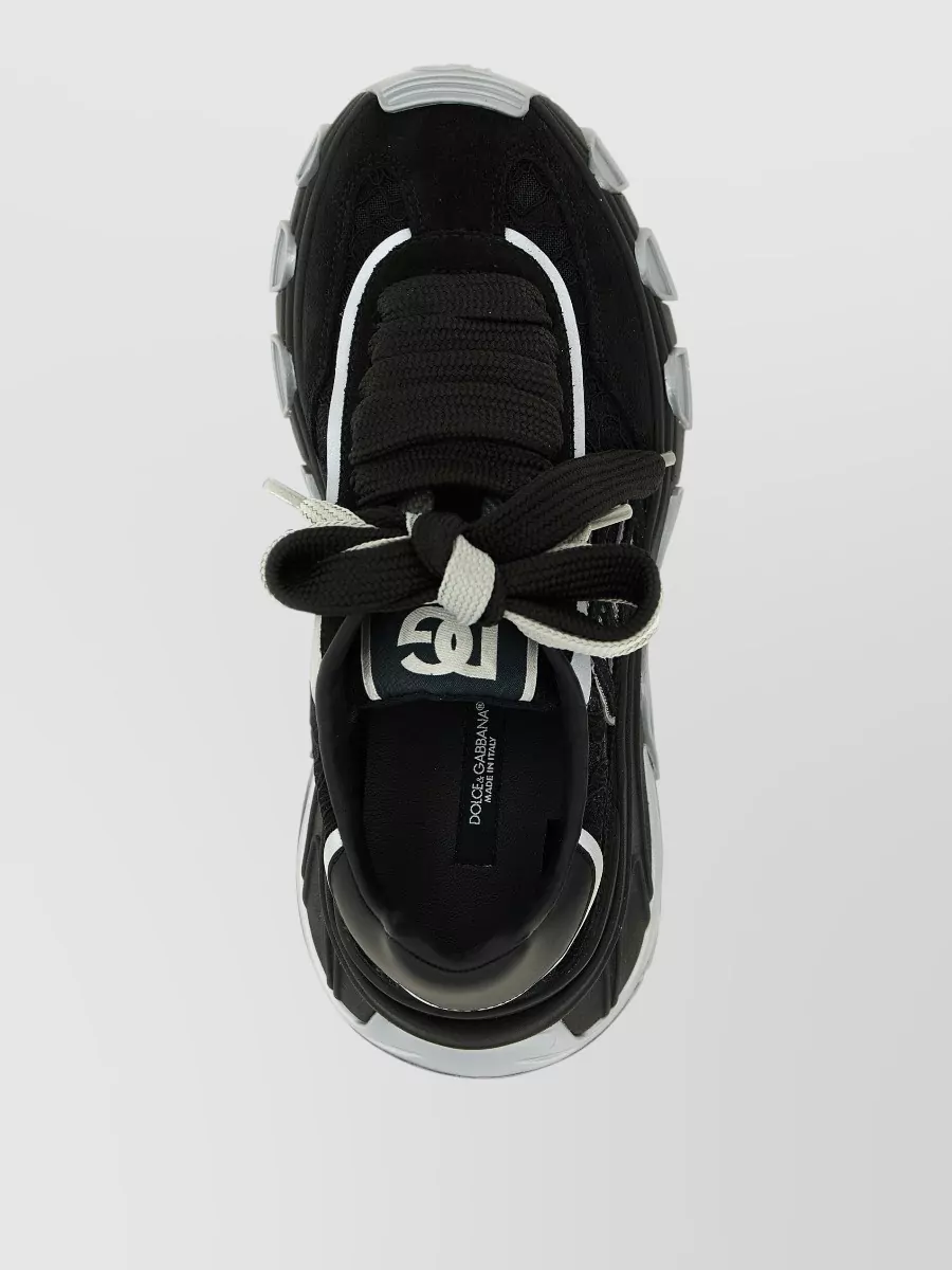 Dolce&Gabbana Leather Low-Top Sneakers