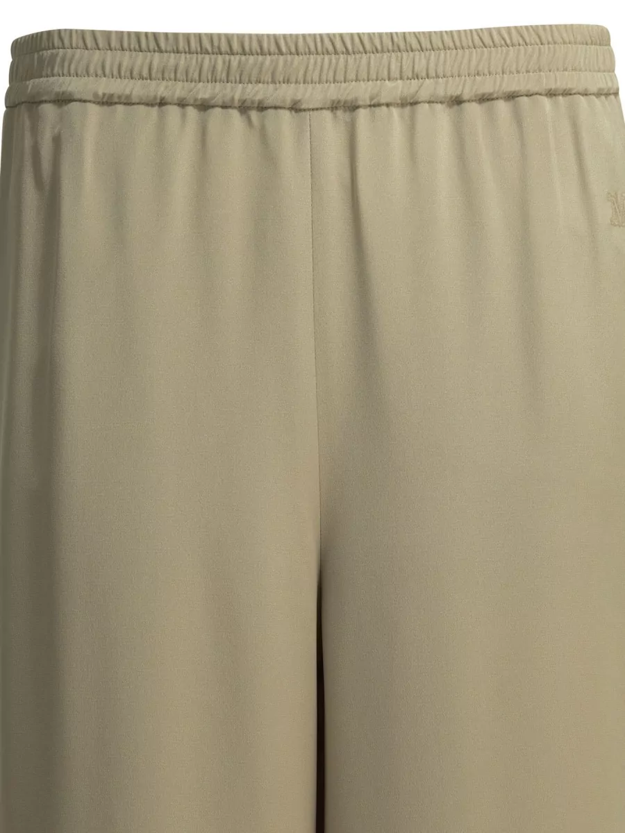 Max Mara Silk Wide-Leg Trousers