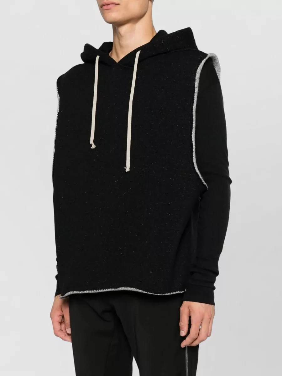 Rick Owens Hooded Sweatshirt Vest