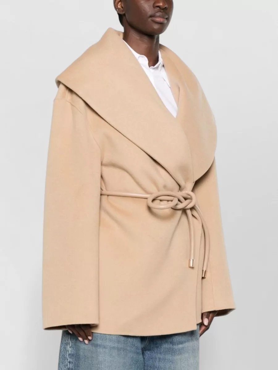 Sportmax Virgin Wool Single Breasted Coat
