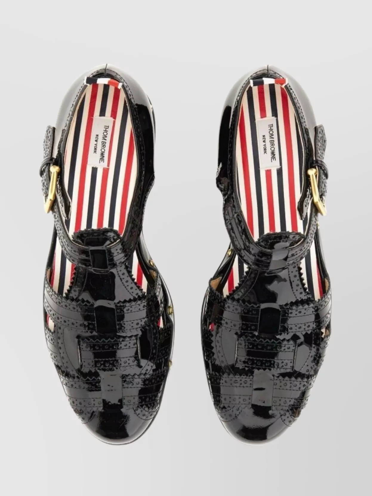 Thom Browne Studded Platform Sandal Open Toe