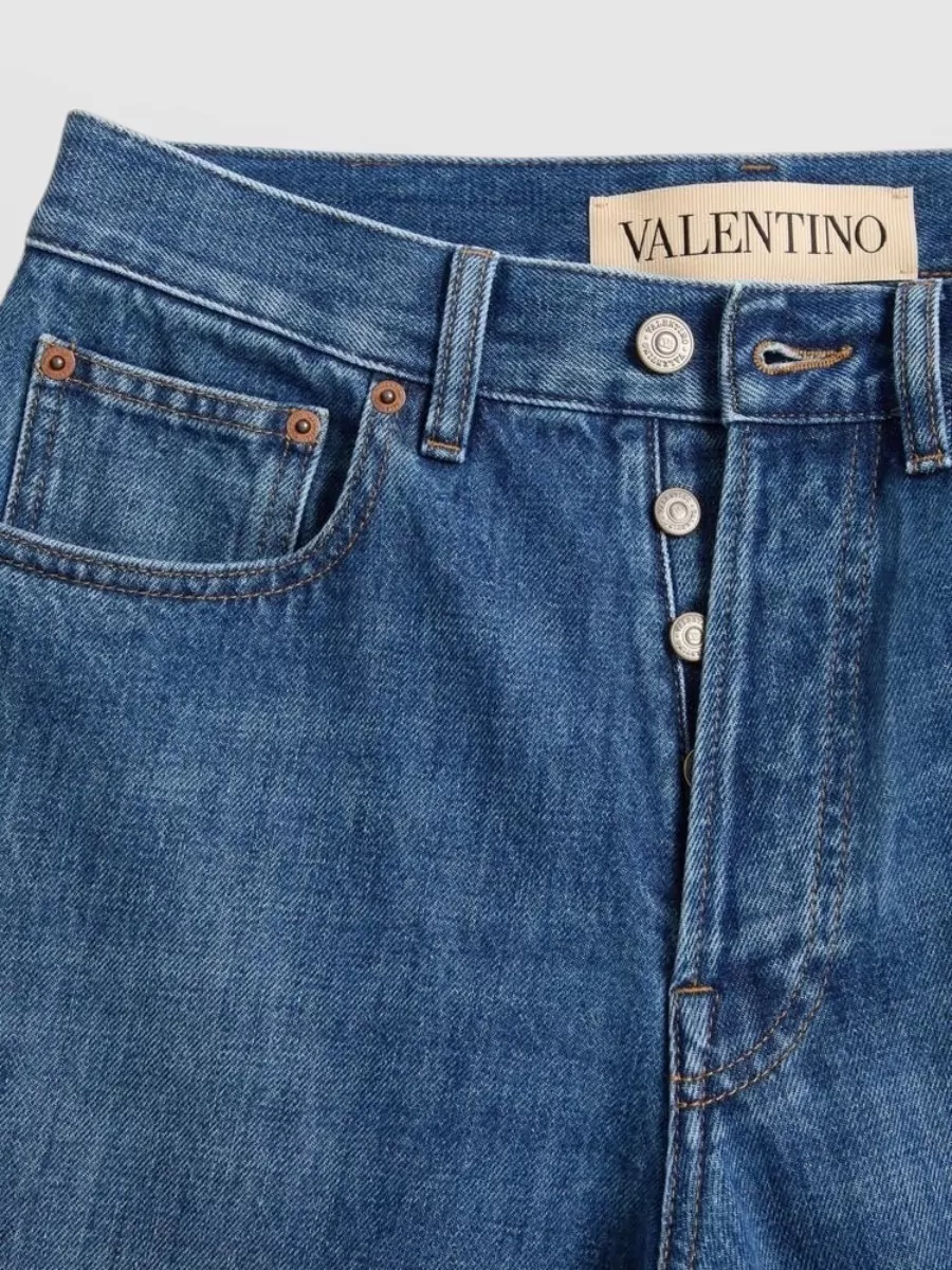 Valentino Garavani Denim Straight-Leg Jeans