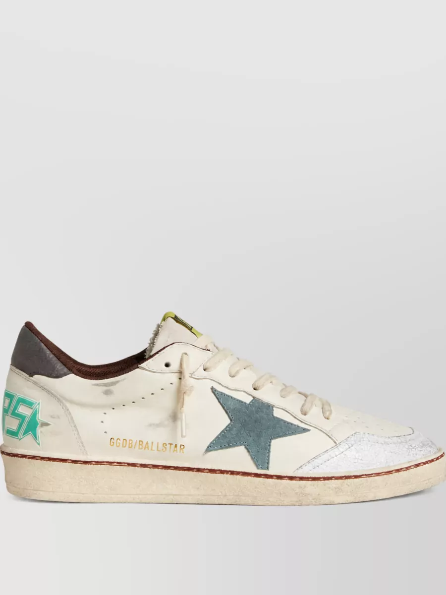 Golden Goose Leather Low-Top Sneakers