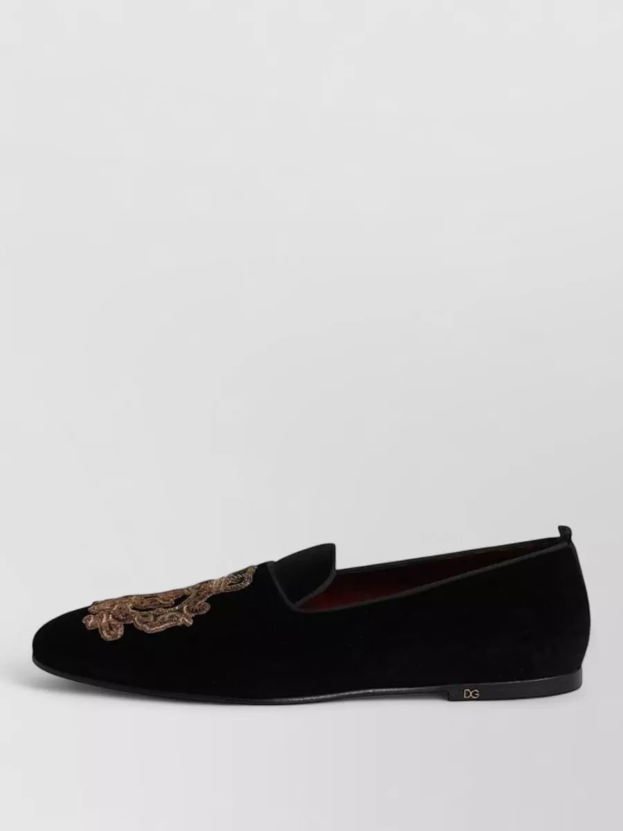 Dolce&Gabbana Velvet Loafers