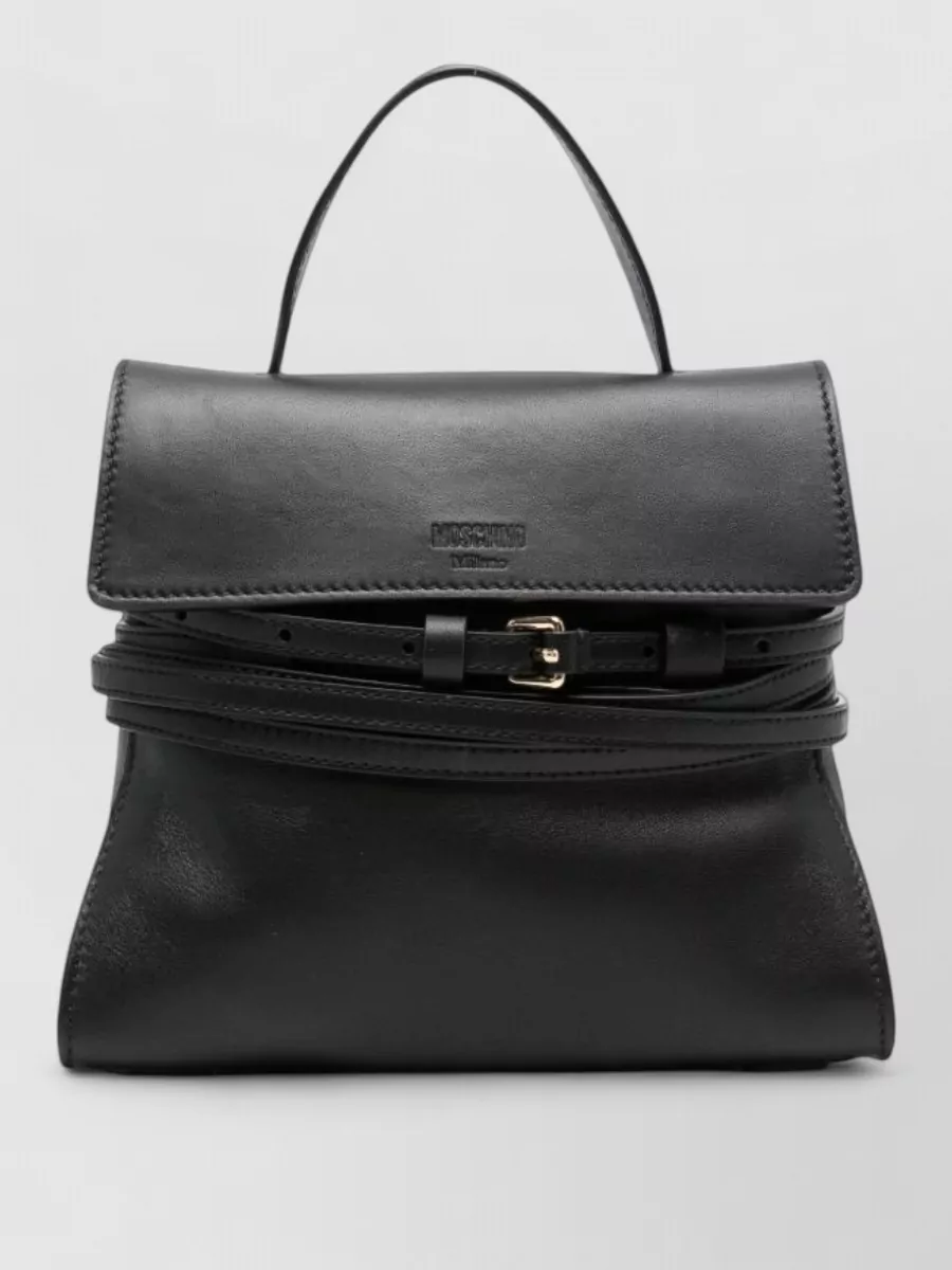 Moschino leather shoulder bag