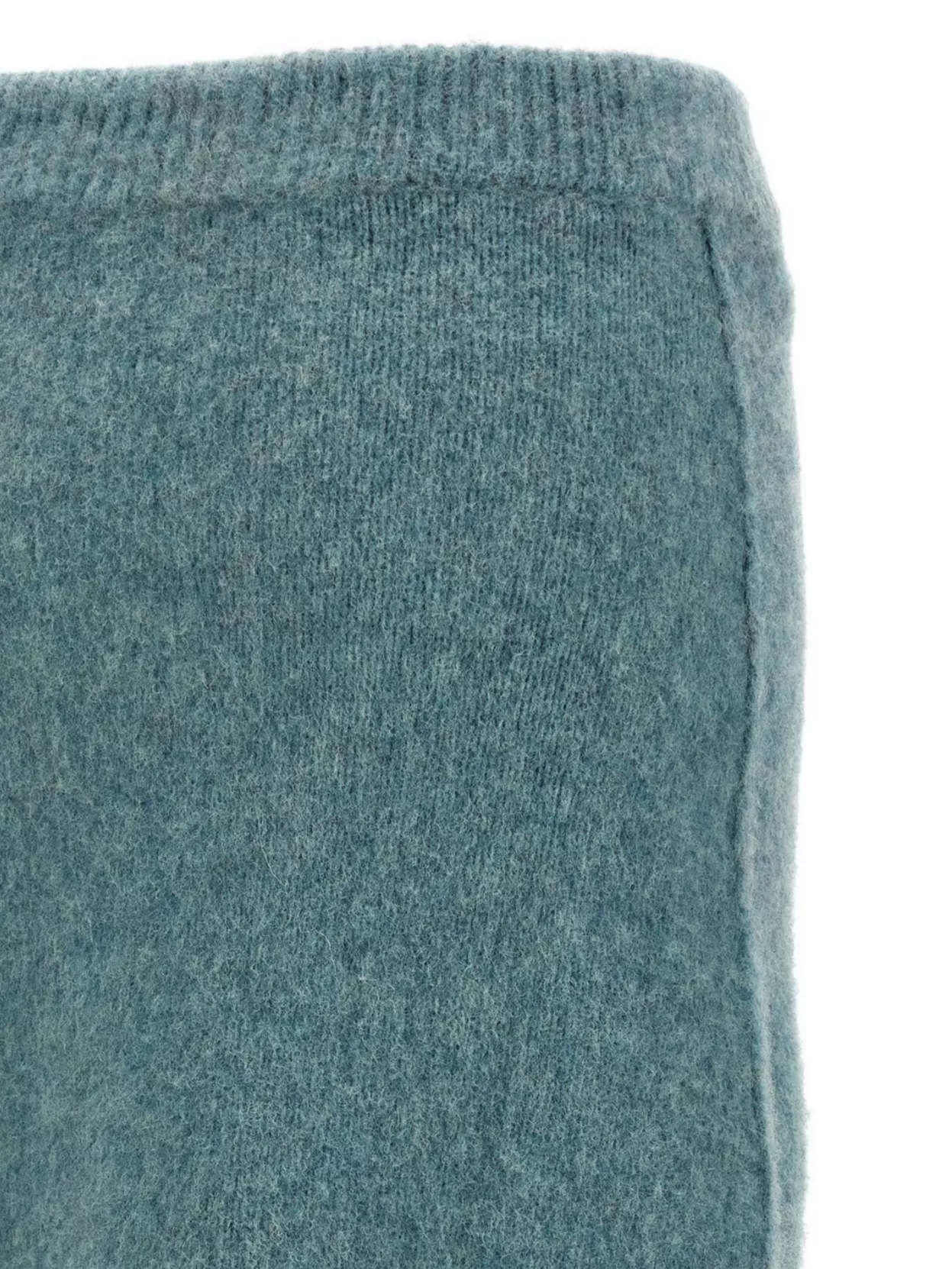 Jil Sander Knit Wool Skirt Elastic Waistband