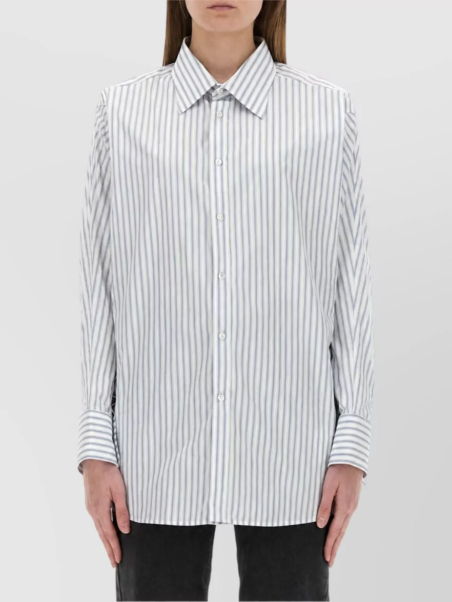 Maison Margiela Striped Cotton Shirt