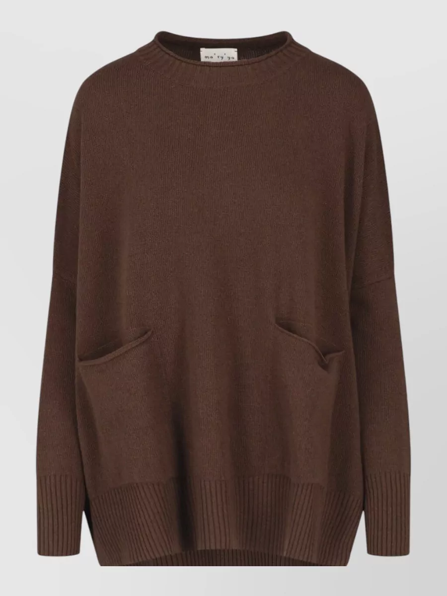 Ma'ry'ya cashmere crewneck sweatshirt