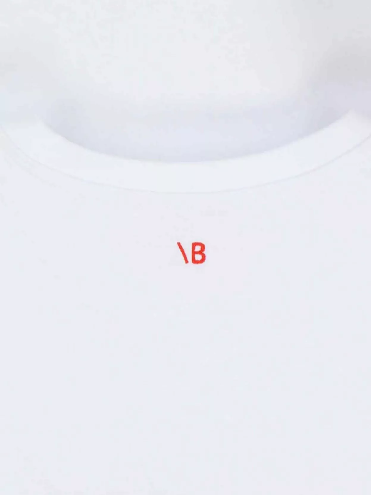 Victoria Beckham Crew Neck Graphic Print Short Sleeves Top