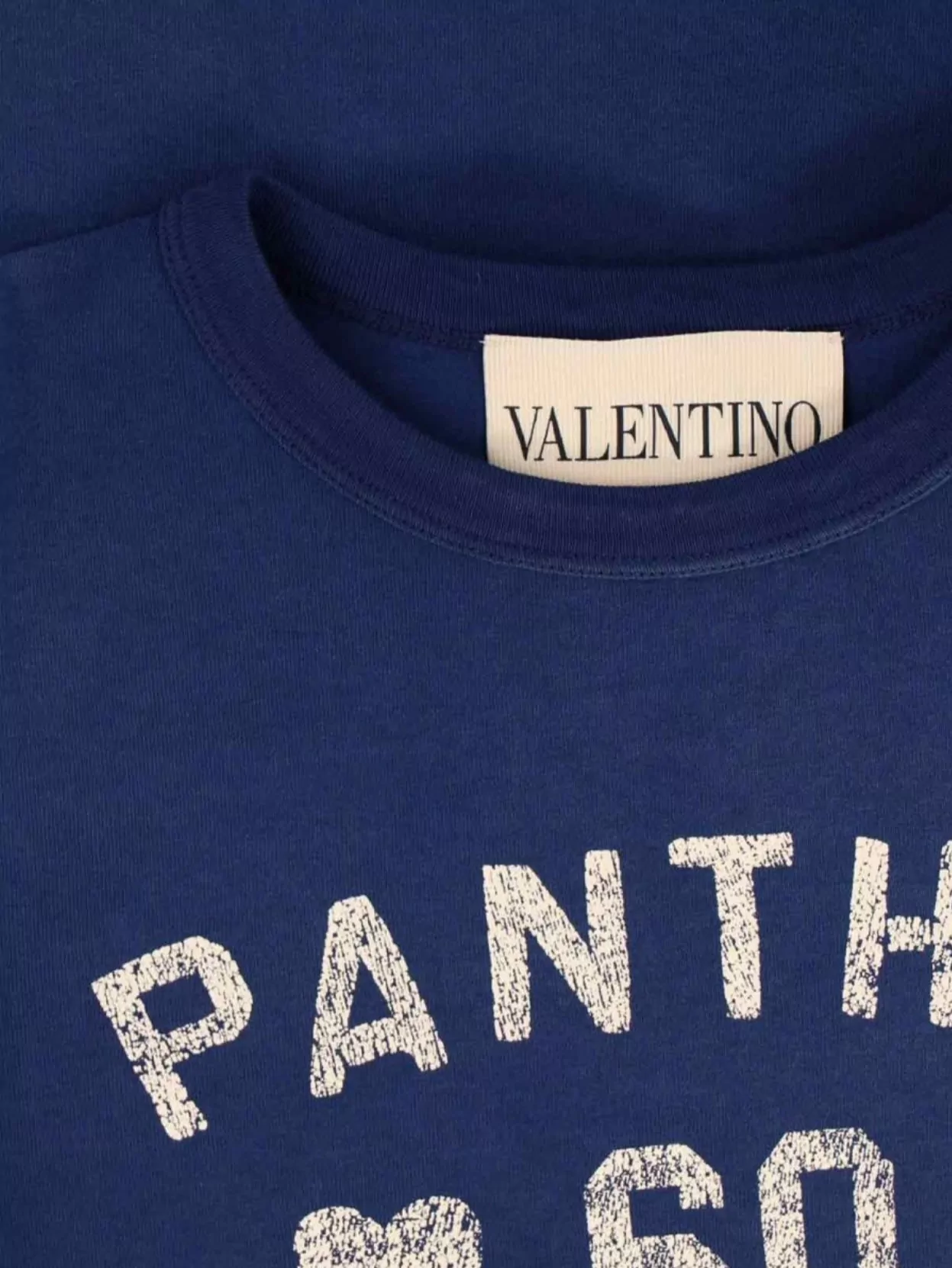Valentino Crew Neck Graphic Print Short Sleeves Top
