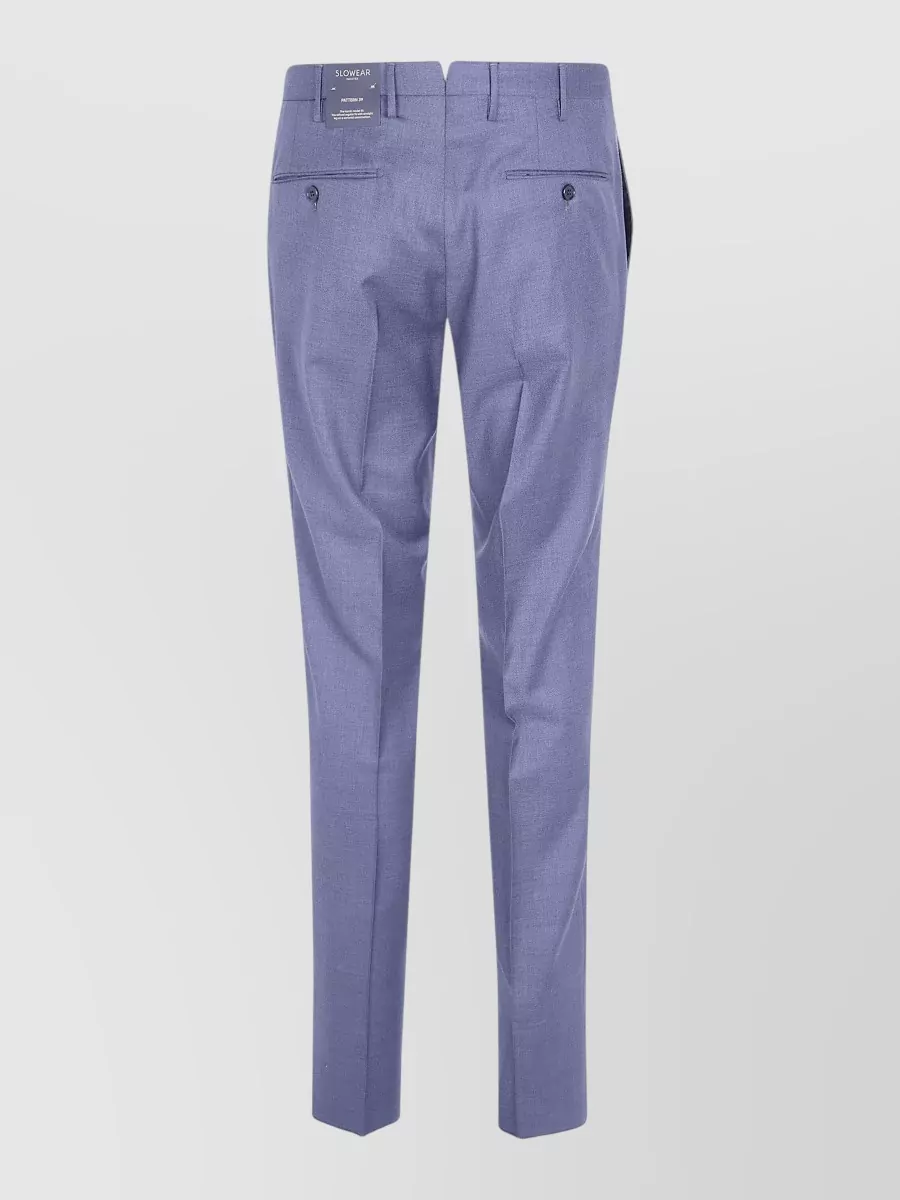 Incotex virgin wool regular-fit chino trousers