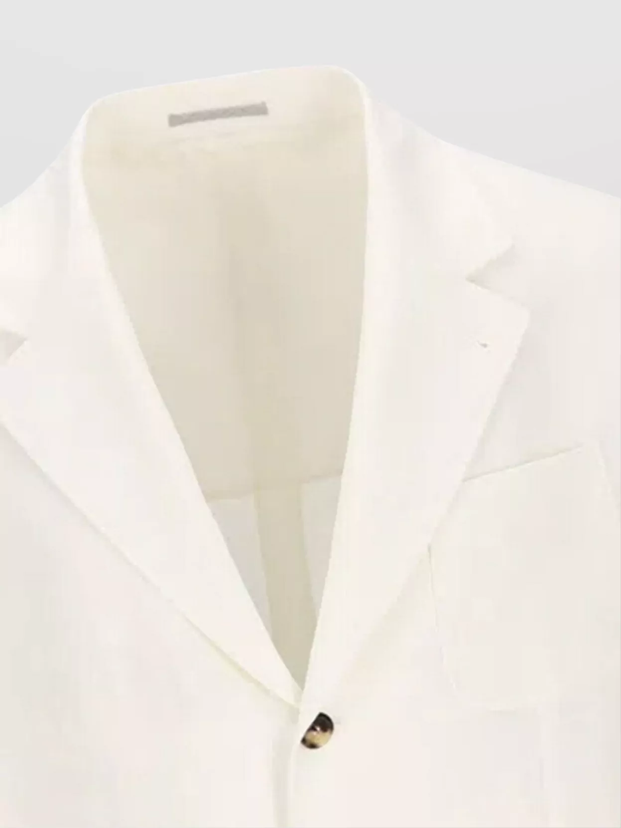 Brunello Cucinelli Deconstructed Single-Breasted Jacket Patch Pockets