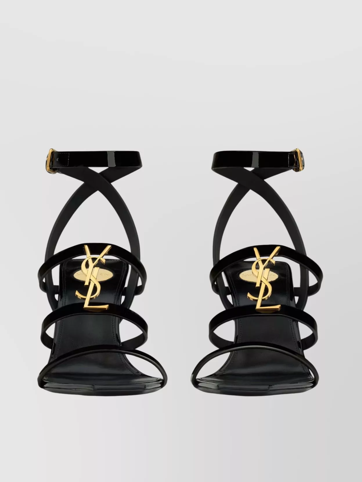 Saint Laurent Cassandra 90 Open Toe Sandals