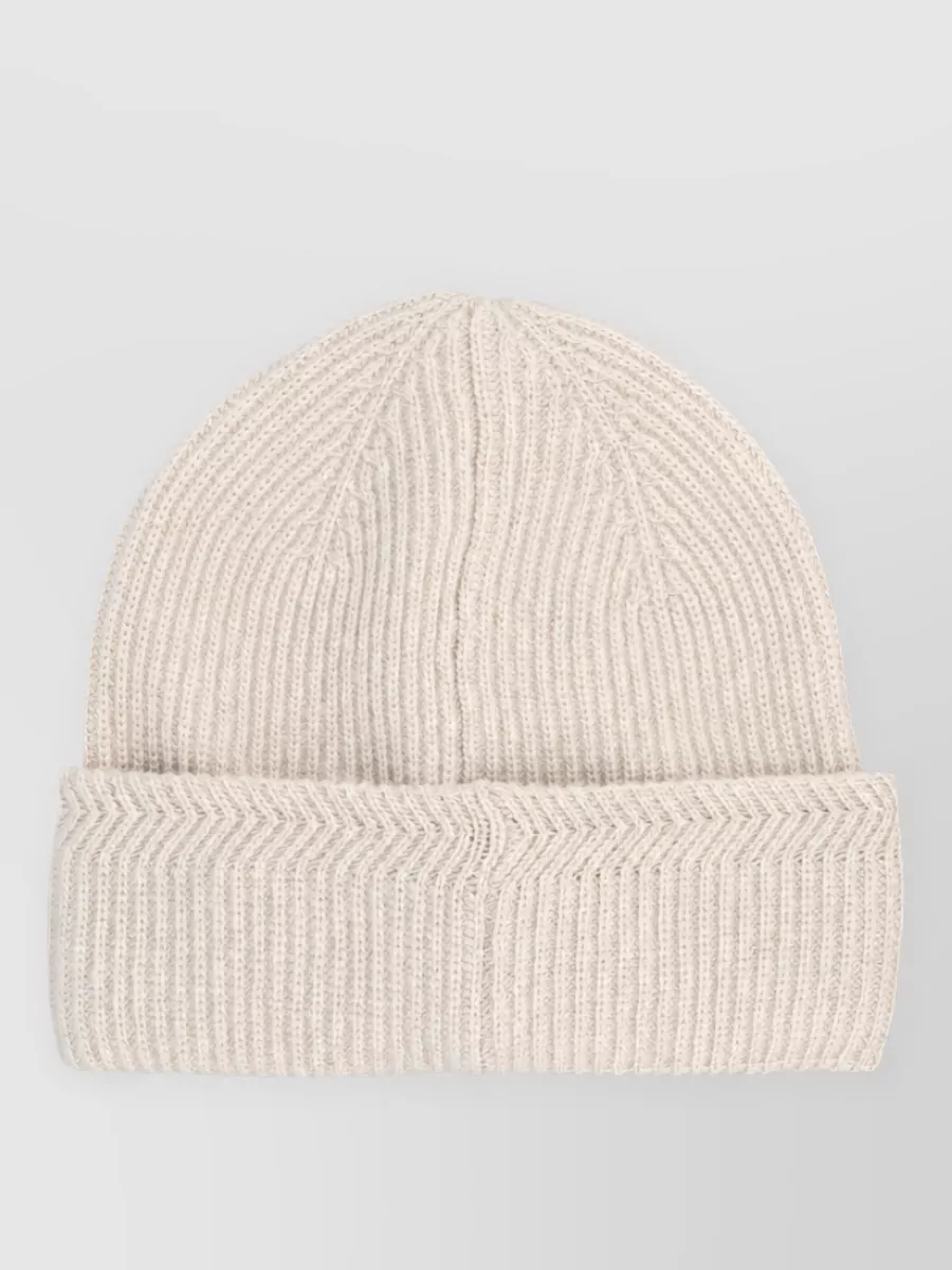 Moncler cashmere-blend ribbed beanie