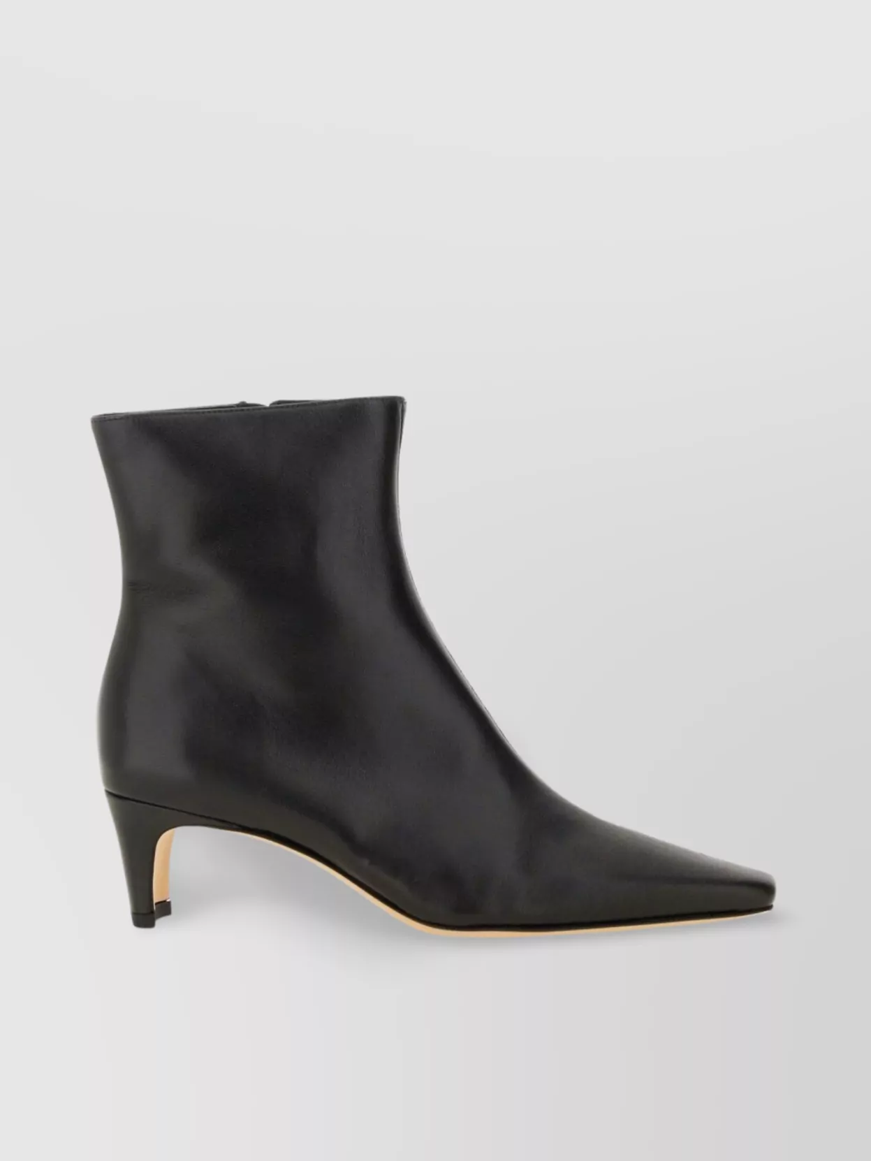 Staud "wally" Pointed Toe Ankle Length Kitten Heel