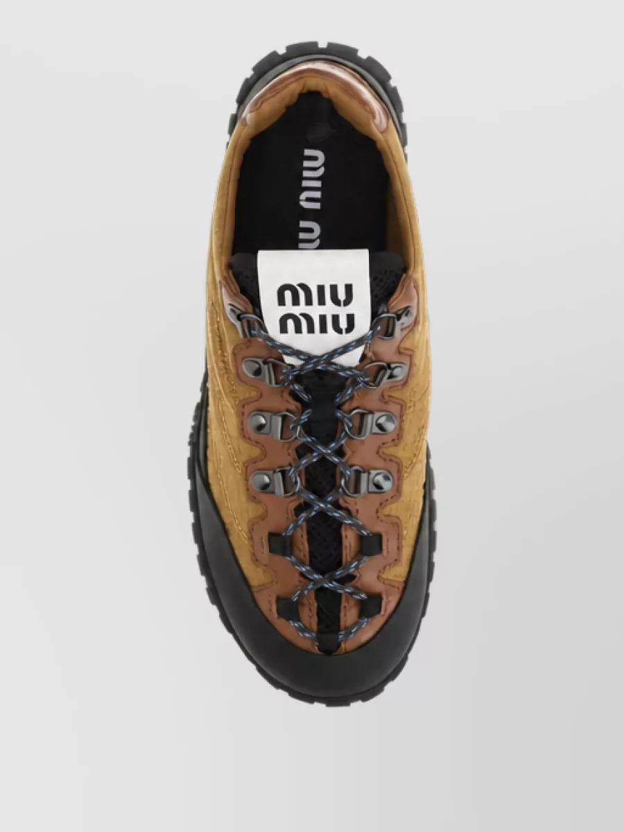 Miu Miu Ripstop Sneakers