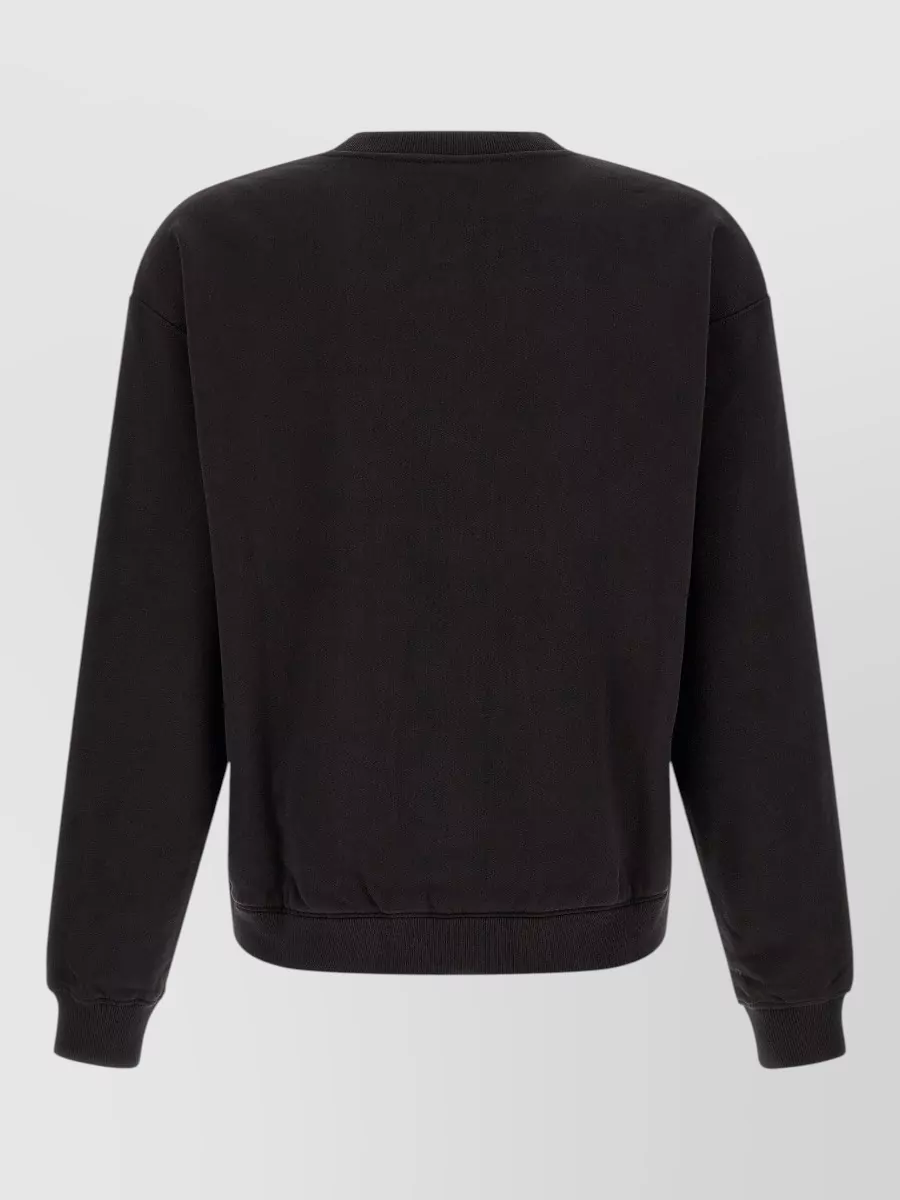 Dolce&Gabbana Cotton Logo Plaque Sweatshirt