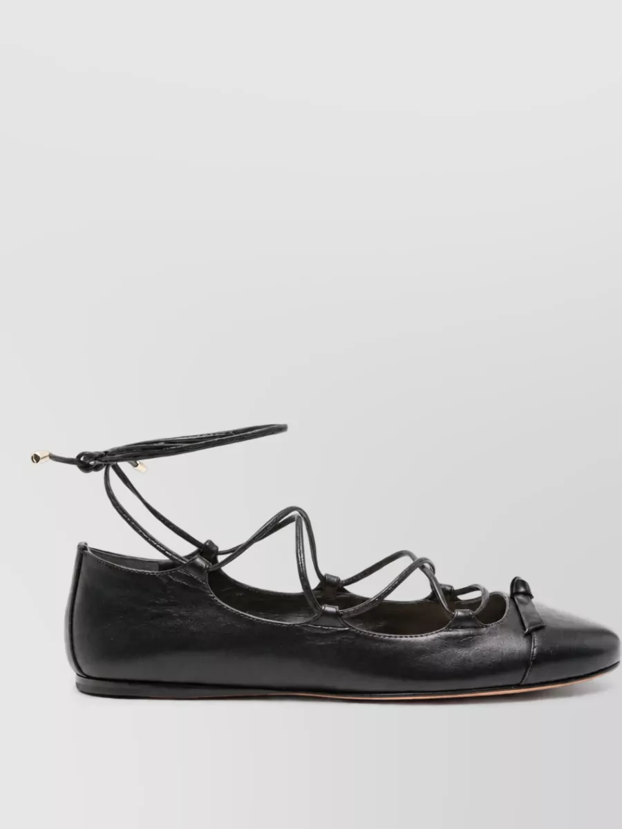 Alexandre Birman Leather Ballerina Shoes