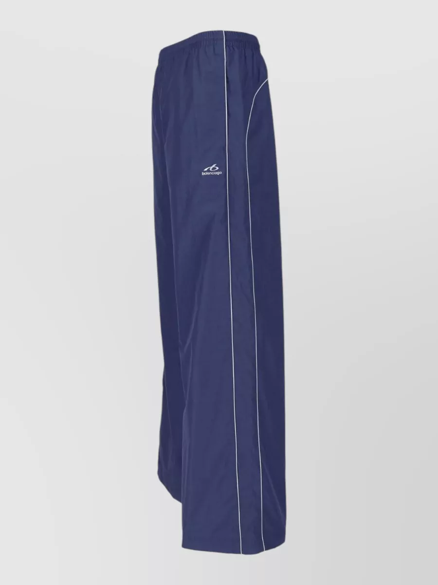 Balenciaga mid-rise wide-leg tracksuit pants